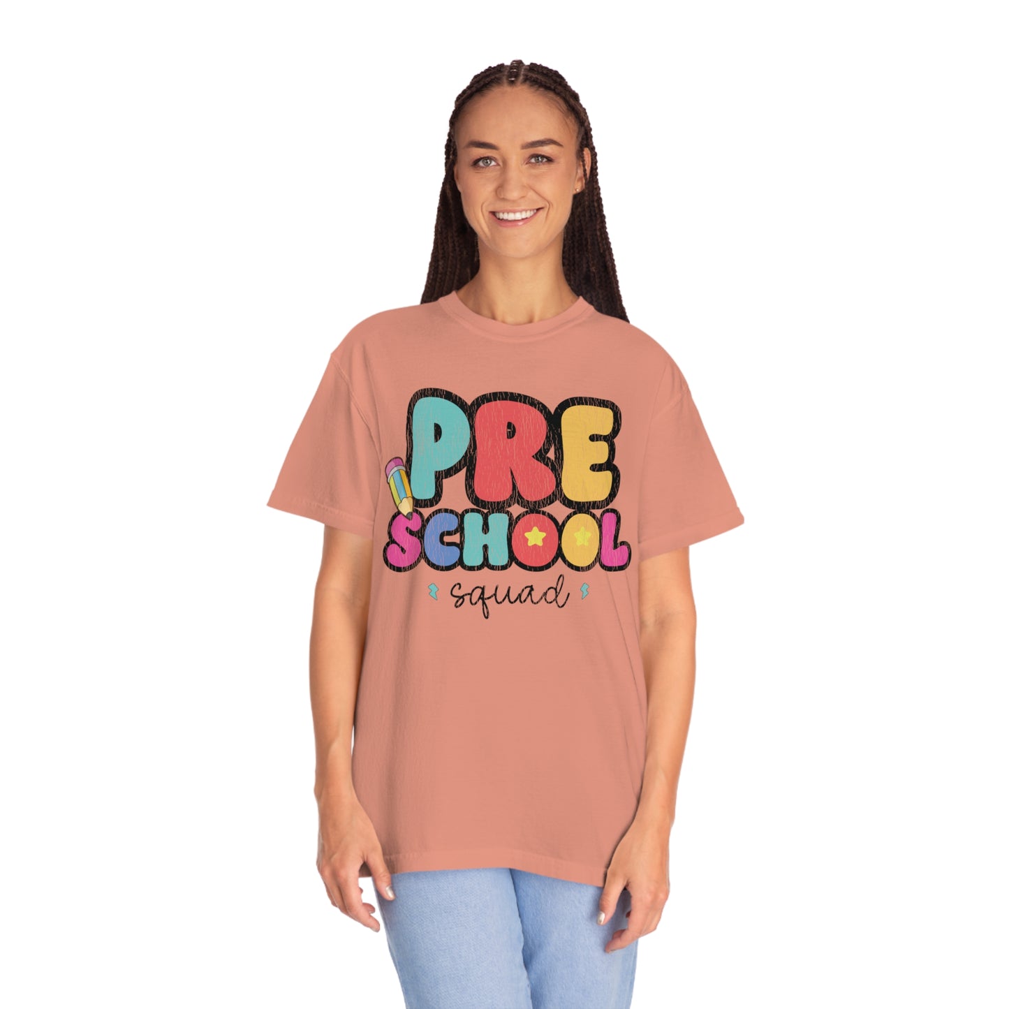 *Personalized PRESCHOOL Grade Squad Tee *8 Colors (S-4X)