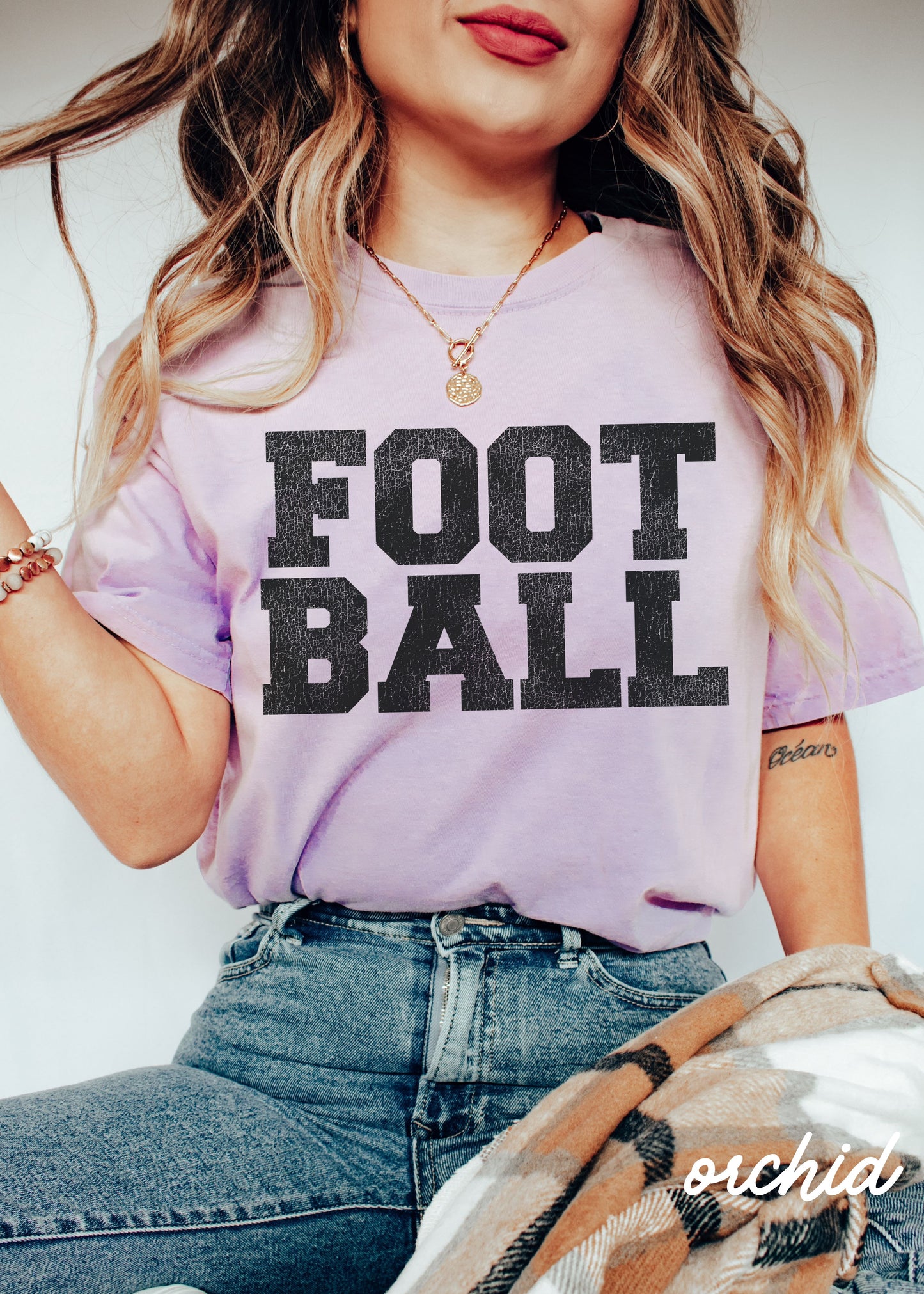 *Youth FOOTBALL University Tee *8 Colors (XS-XL)