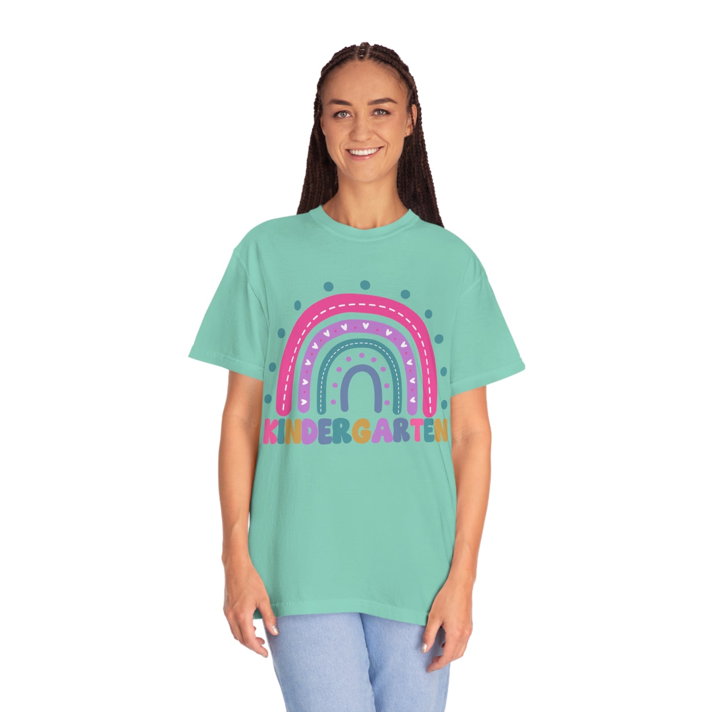 *Personalized KINDERGARTEN Grade Rainbow *8 Colors (S-4X)