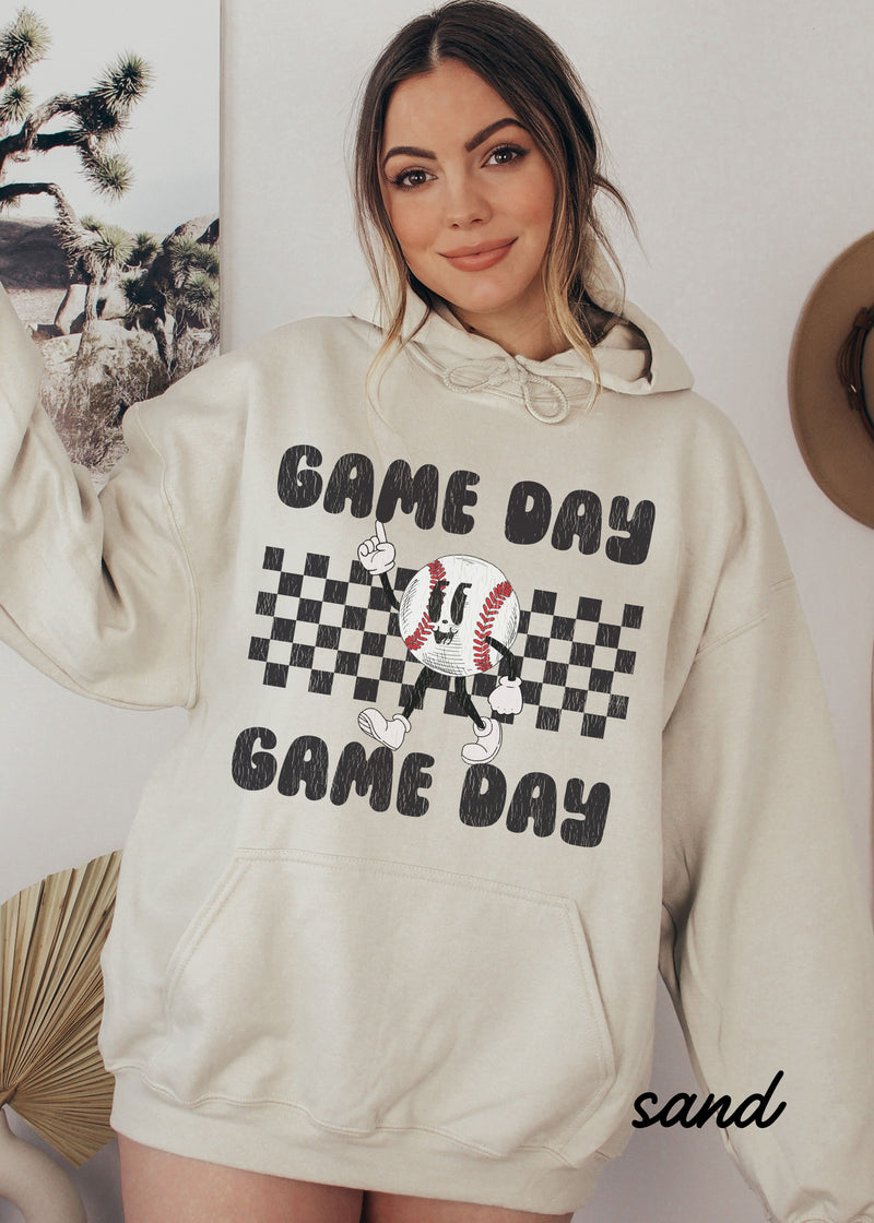 *Game Day Mascot Hoodie *4 Colors (S-5X)
