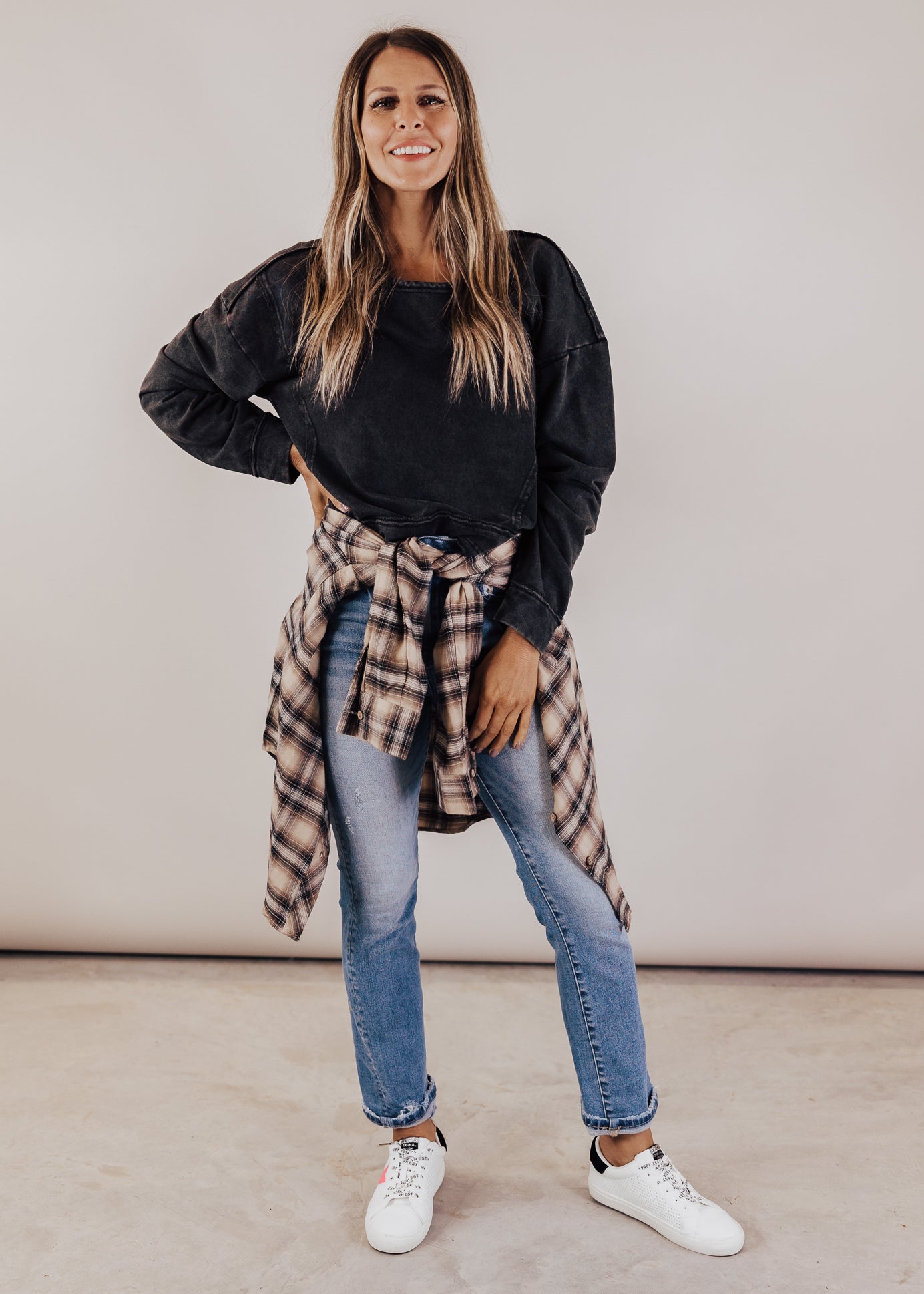 Kenni Dolman Top *BLACK