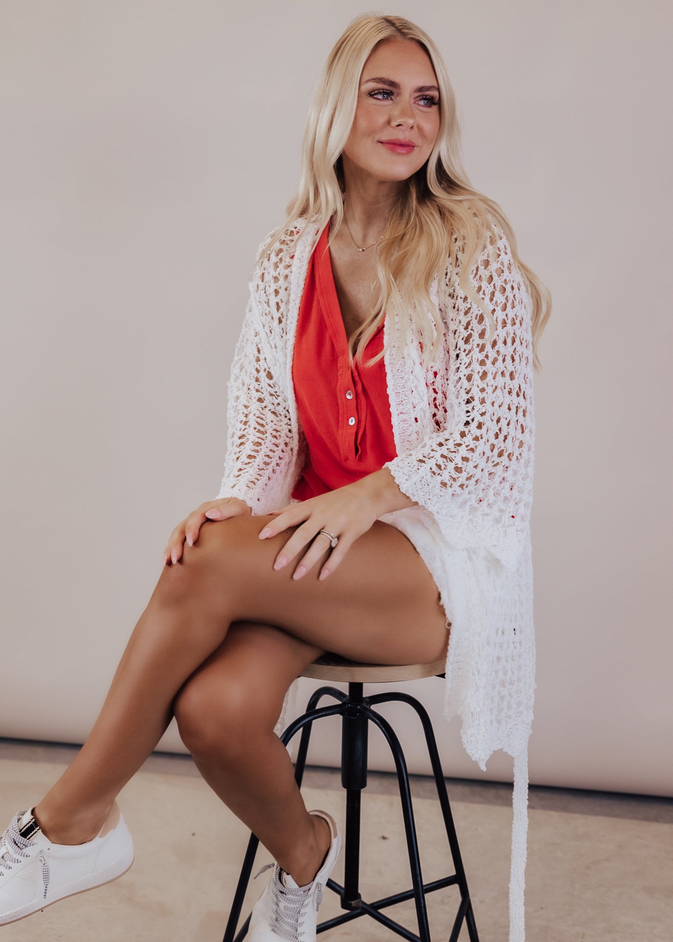 Risen Floyd Shorts (S-3X) *WHITE