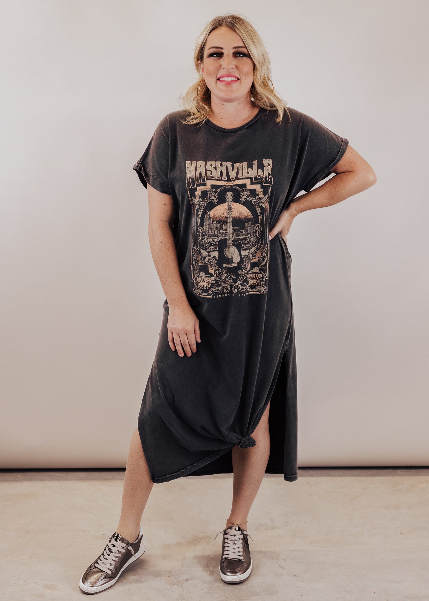 black nashville dress Adrienne Miss Backless Maxi Dress main image 0