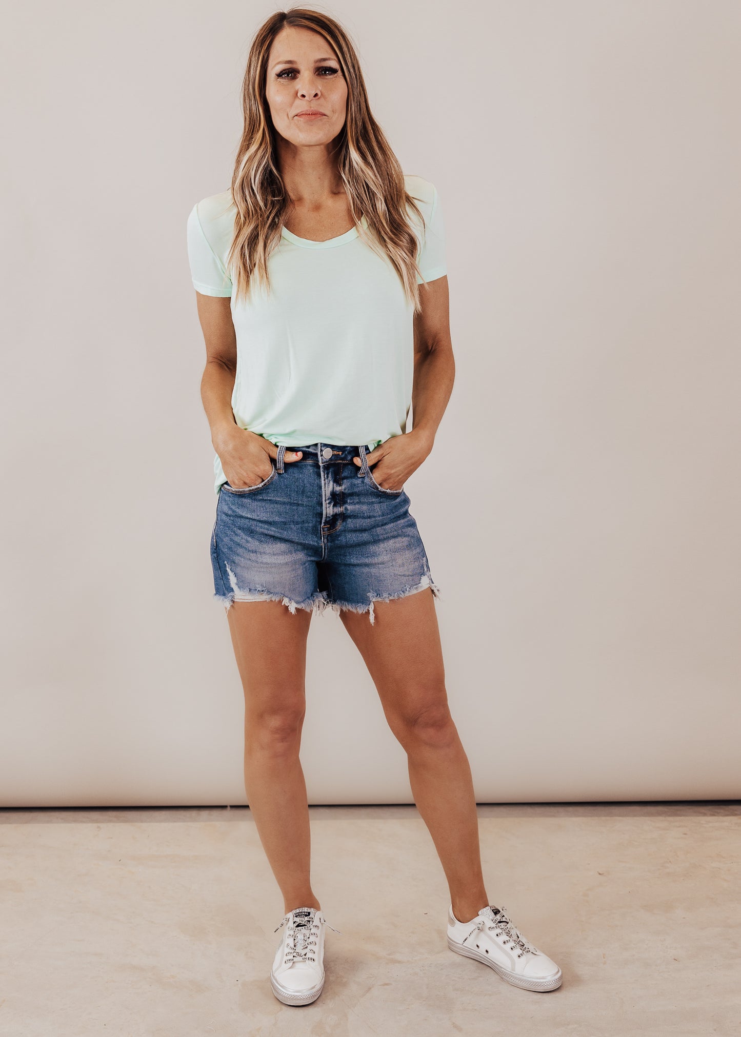 Pol Carrie Top *KEY LIME