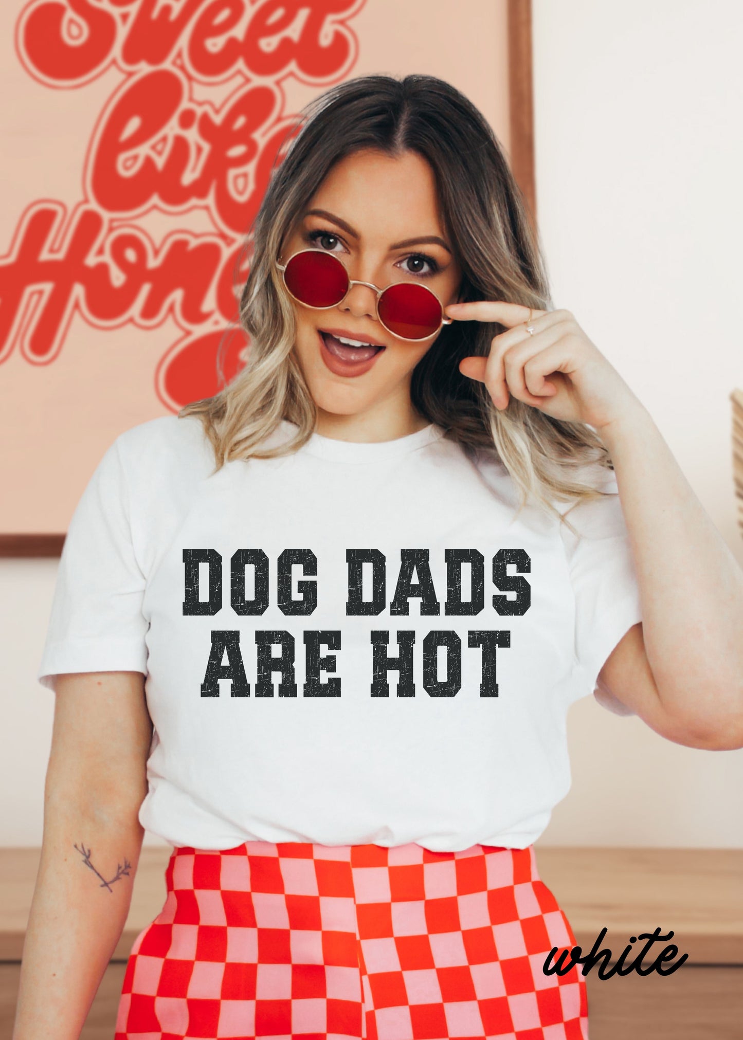 +Dog Dads are Hot Tee *2 Colors (XS-3X)