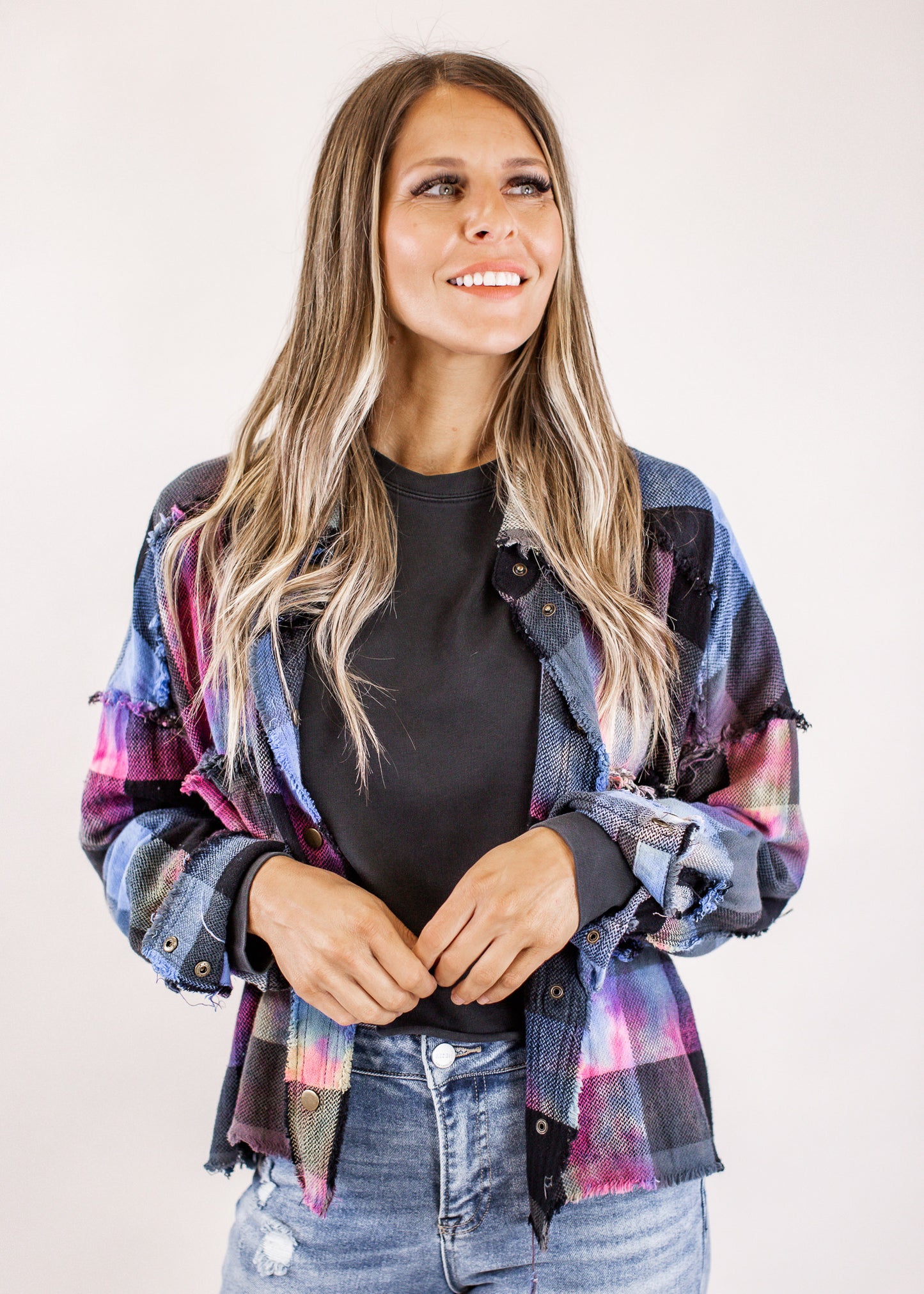 Dyed Buffalo Checkered Flannel *MULTI