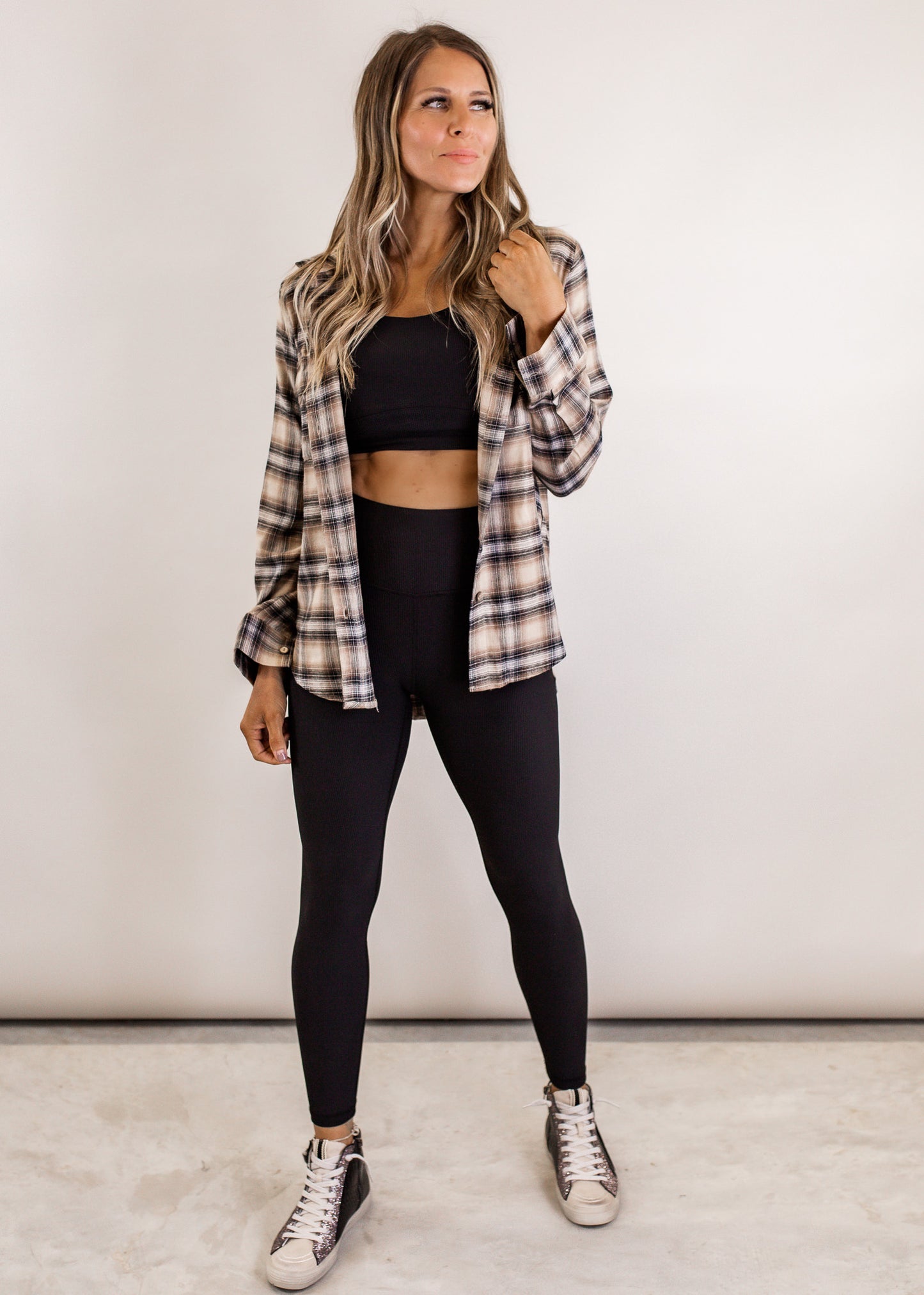 3X: Lizzy Rib Bralette (S-3X) *BLACK