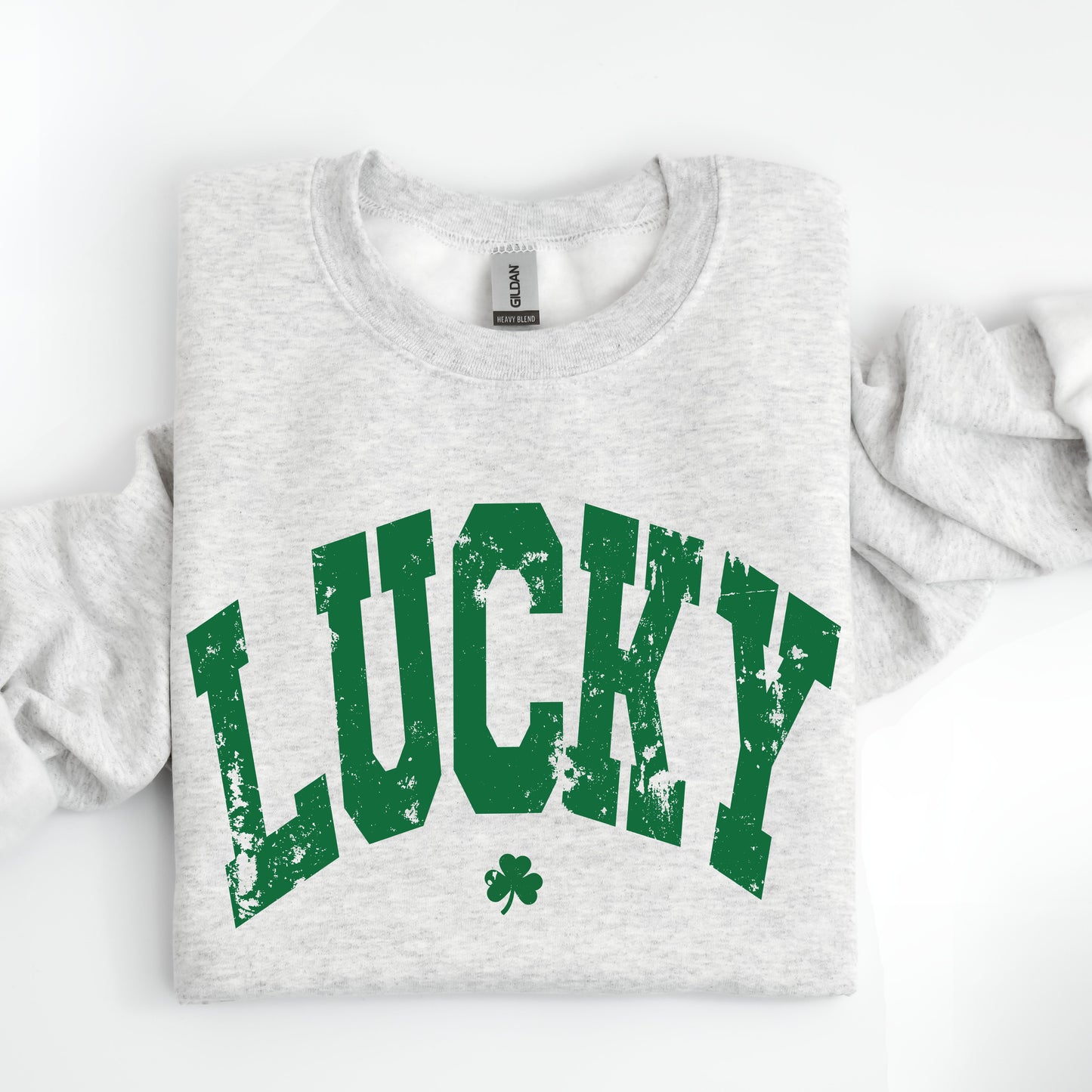 Lucky Sweatshirt *Ash Grey (S-3X)