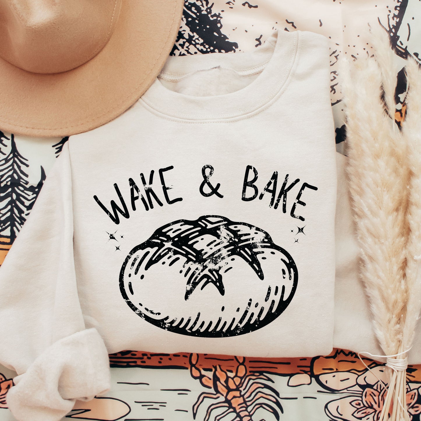 PRE-ORDER: Sourdough Bake Sweatshirt *Sand (S-3X)