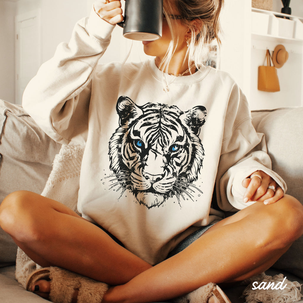PRE-ORDER: Tiger Sweatshirt *4 Colors (S-3X)