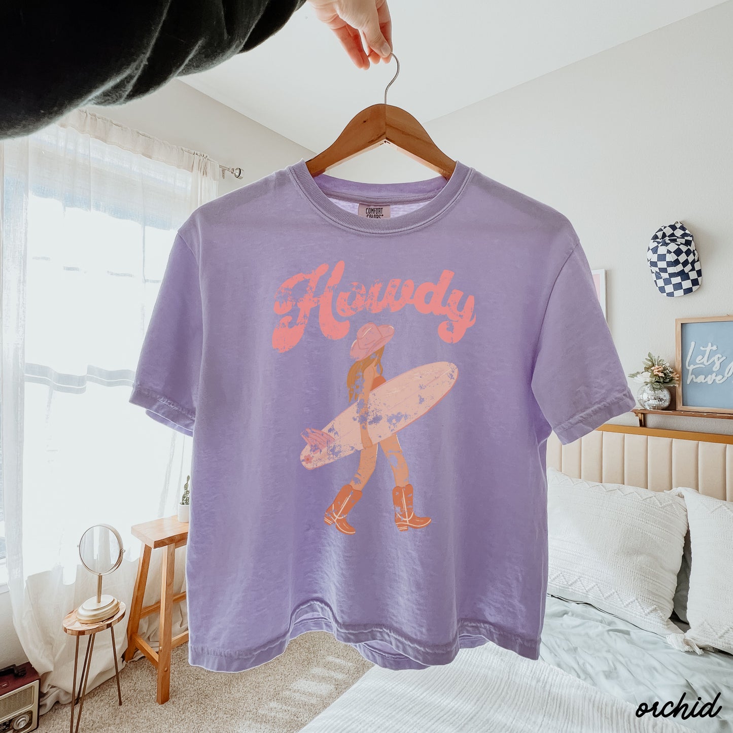 *Howdy Surfer CROP Tee *6 Colors (S-2X)
