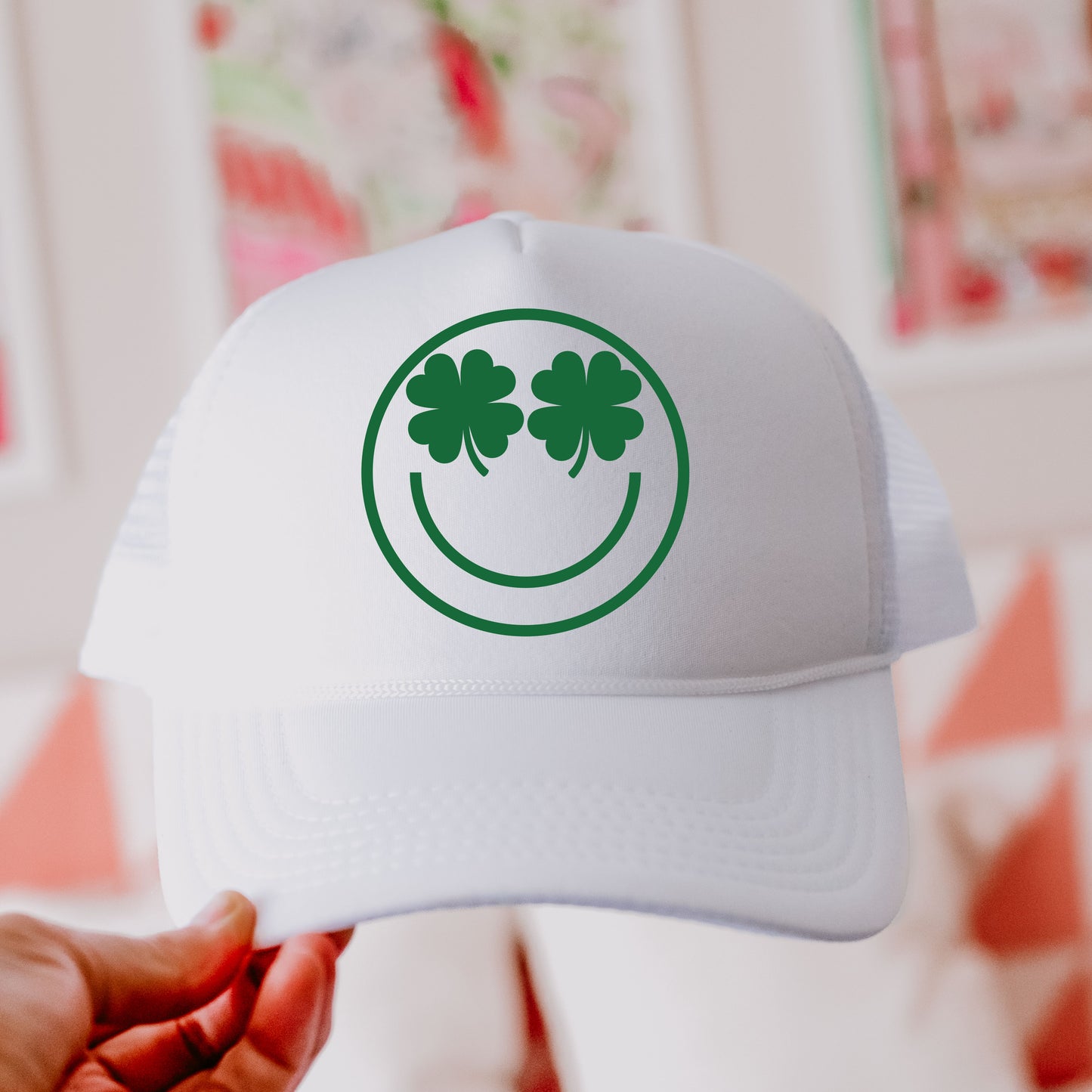 Shamrock Eyes Trucker Hat *4 COLORS