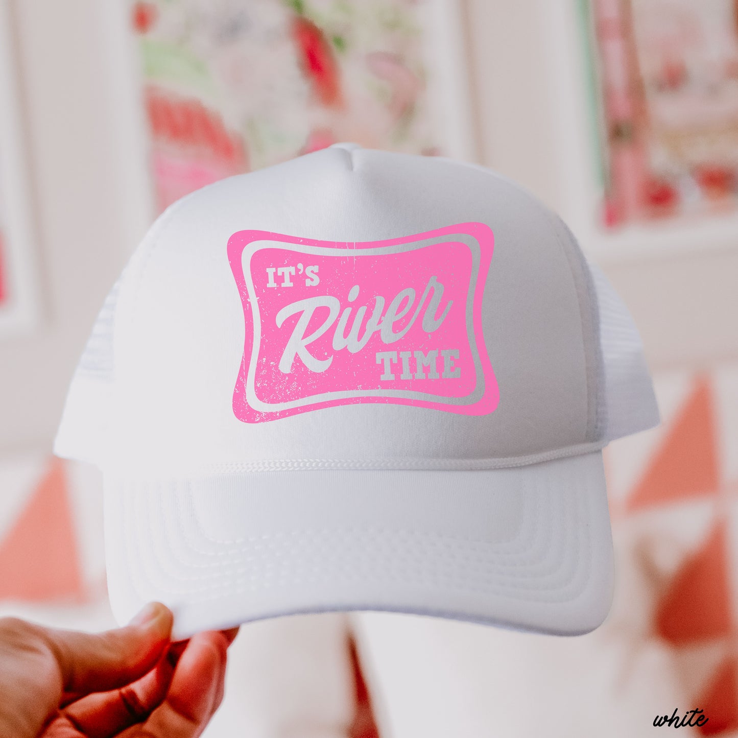It's River Time Trucker Hat *9 COLORS