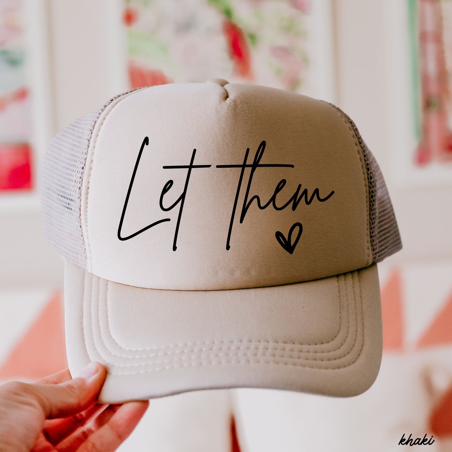 Let Them Trucker Hat *9 Colors