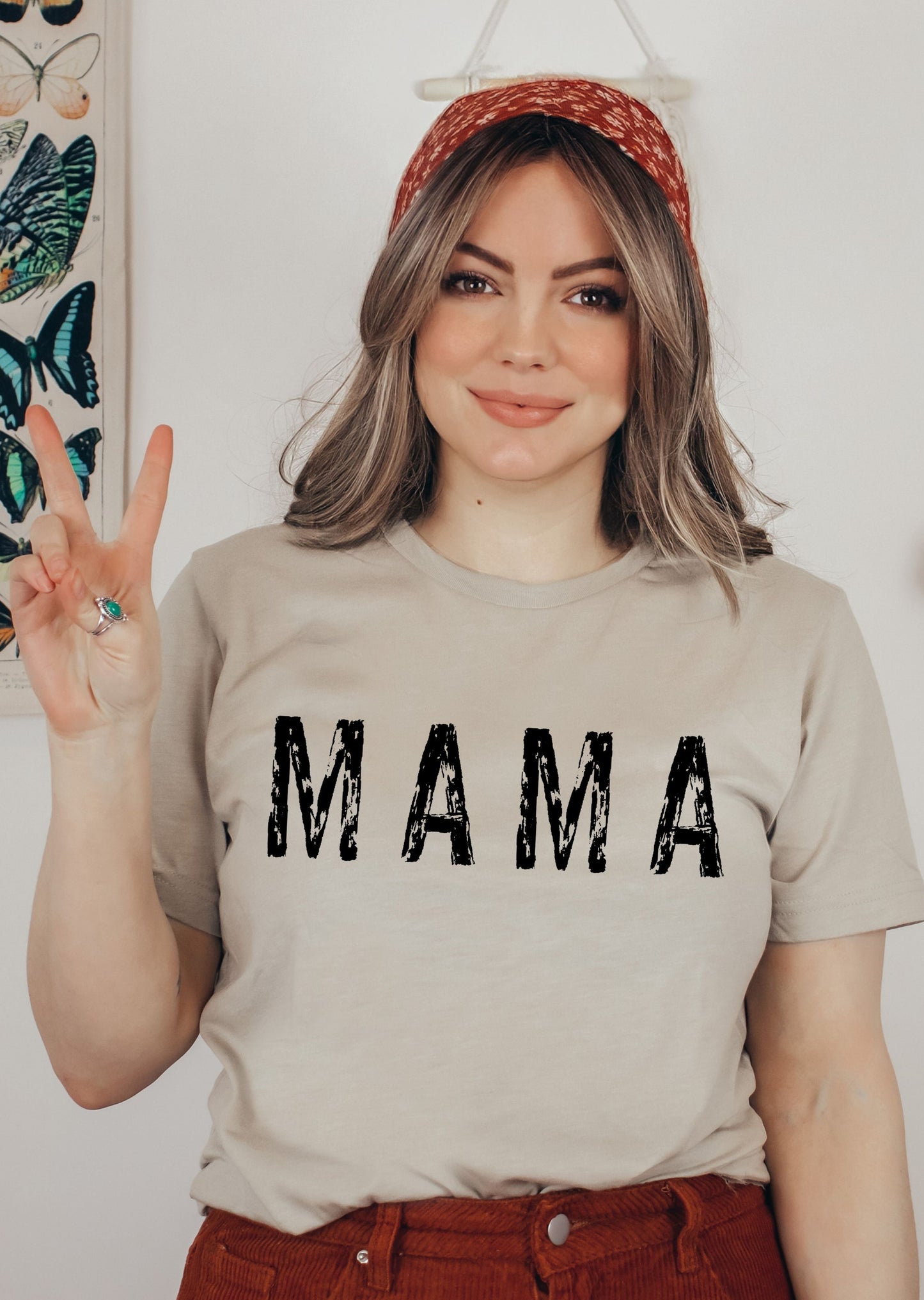 Mama Original Tee *Tan (S-3X)