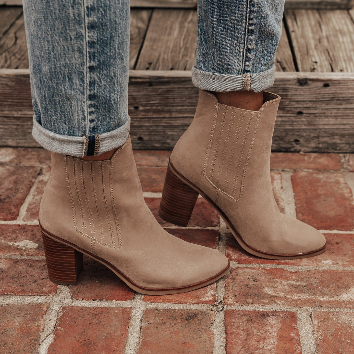 SIZE 10: Mia SANTOS Bootie (6-10) *STONE