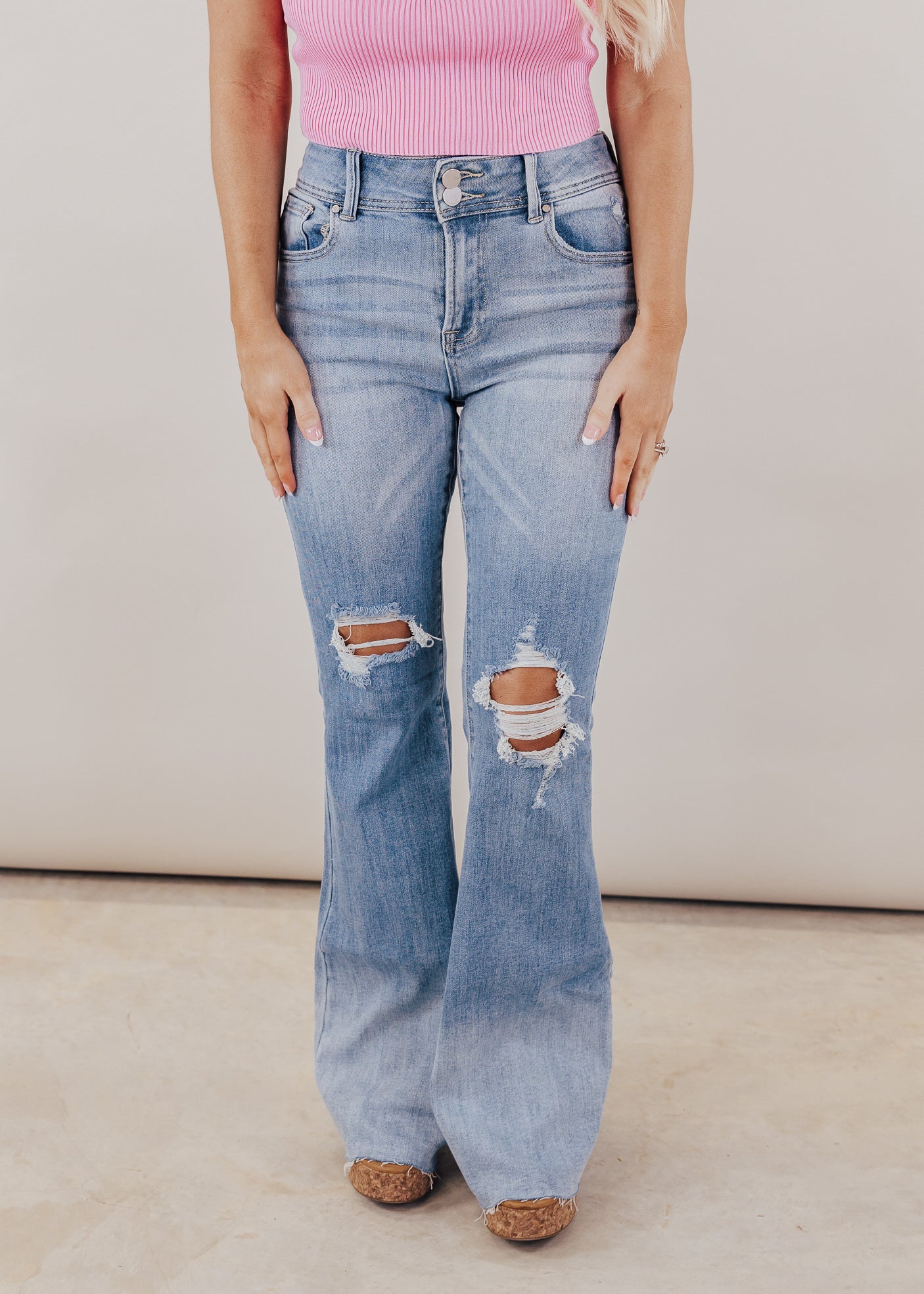 SIZE 1: Risen Leeroy Flare Jeans (1-15 & 1X-3X)