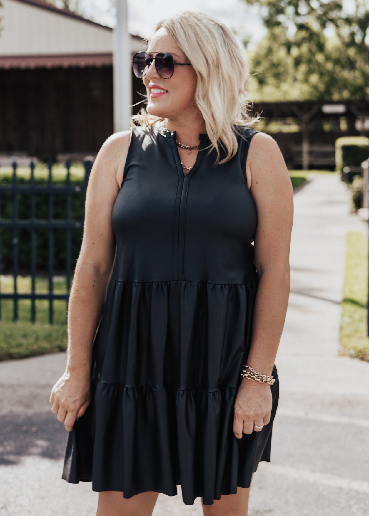 3X: Faux Leather Dress (S-3X) Chloe Vs Tank The Boutique 3X: Faux Leather Dress (S-3X) Chloe Vs Tank The Boutique