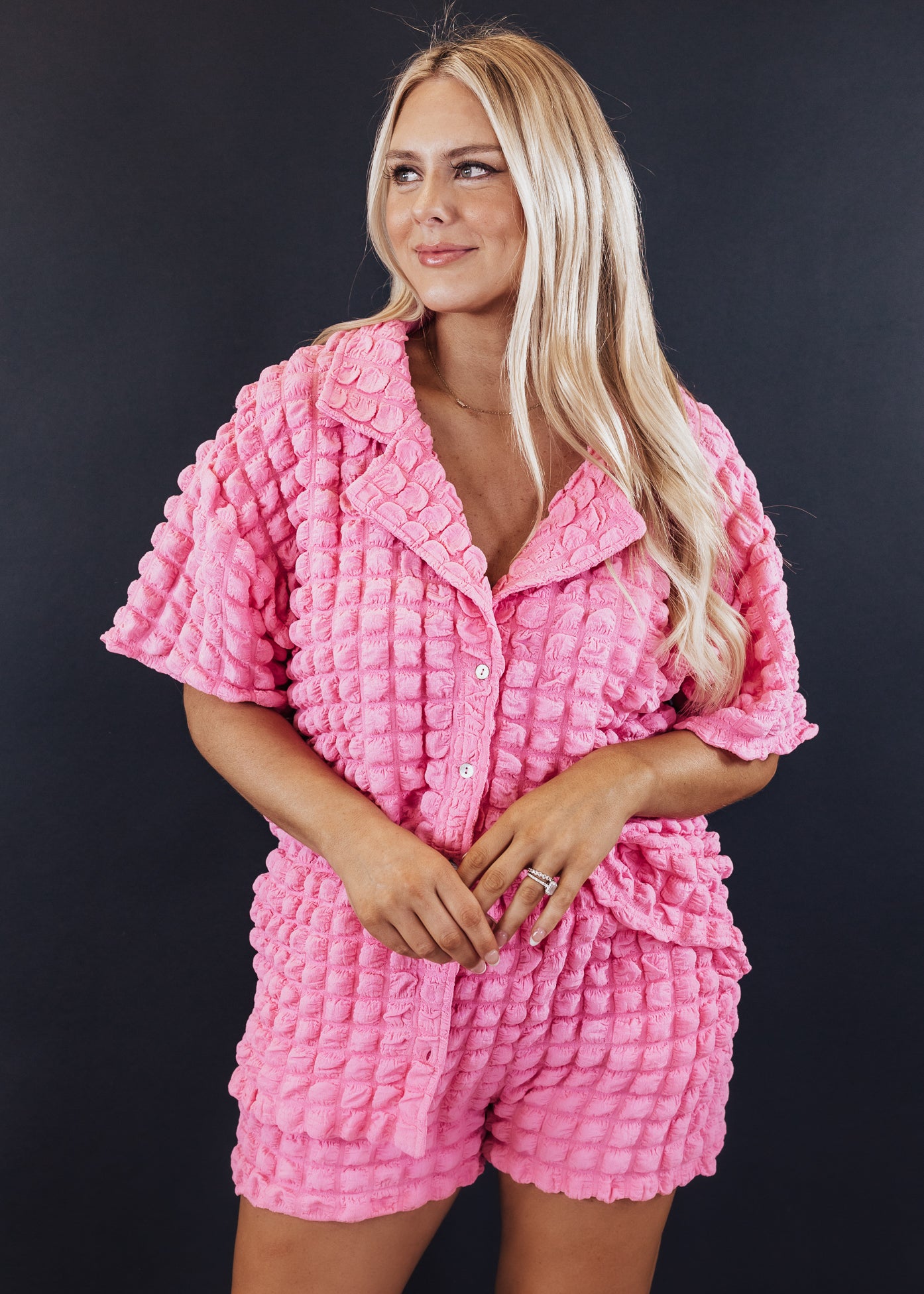 Benny Bubble Top *PINK