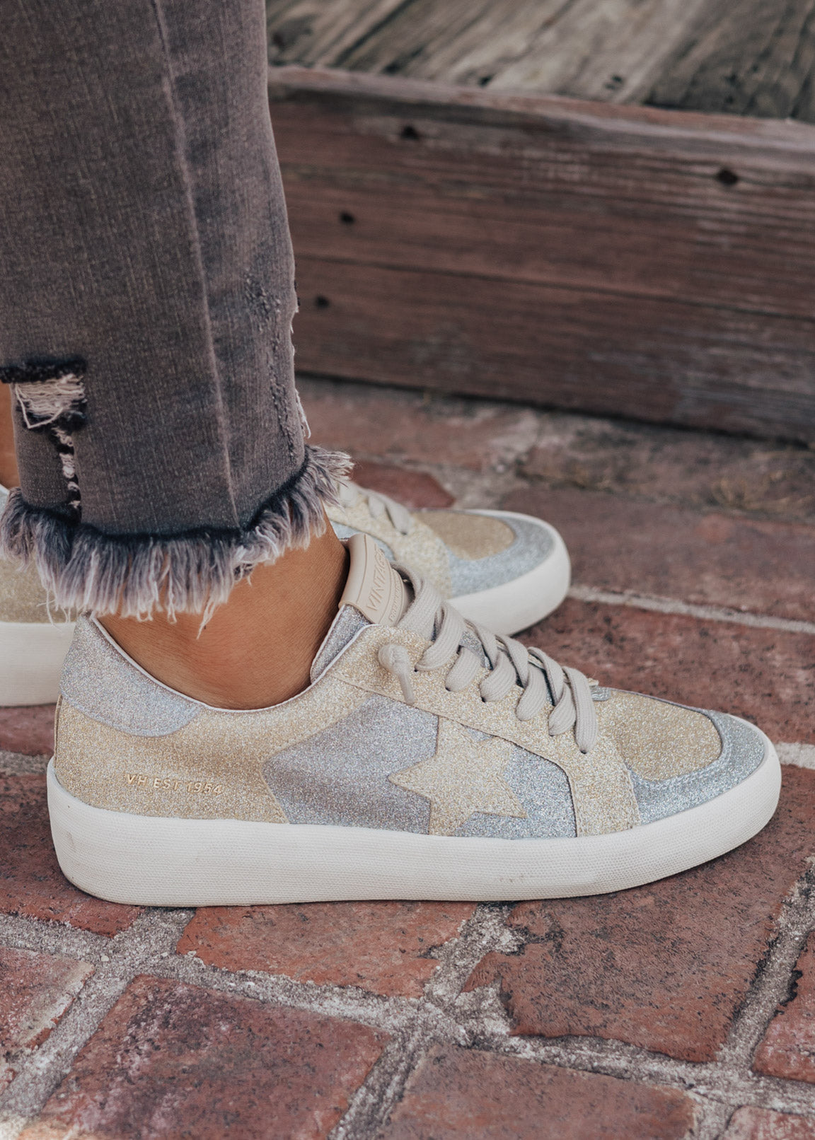 Vintage Havana KARA Shoe (6-11) *SILVER/GOLD