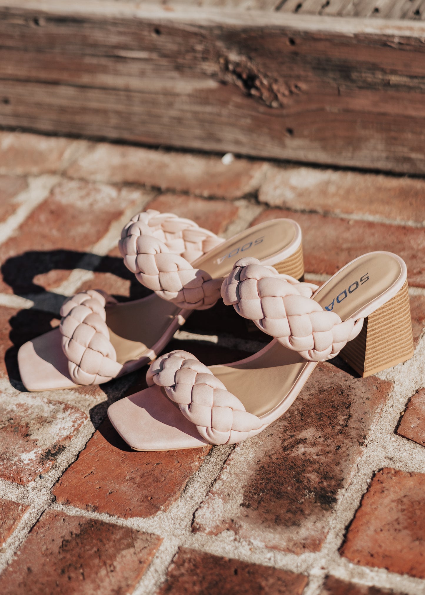 SIZE 5.5, 6, 6.5, 7, 7.5, 8.5, 9: Buggy Heel (5.5-10) *PINK