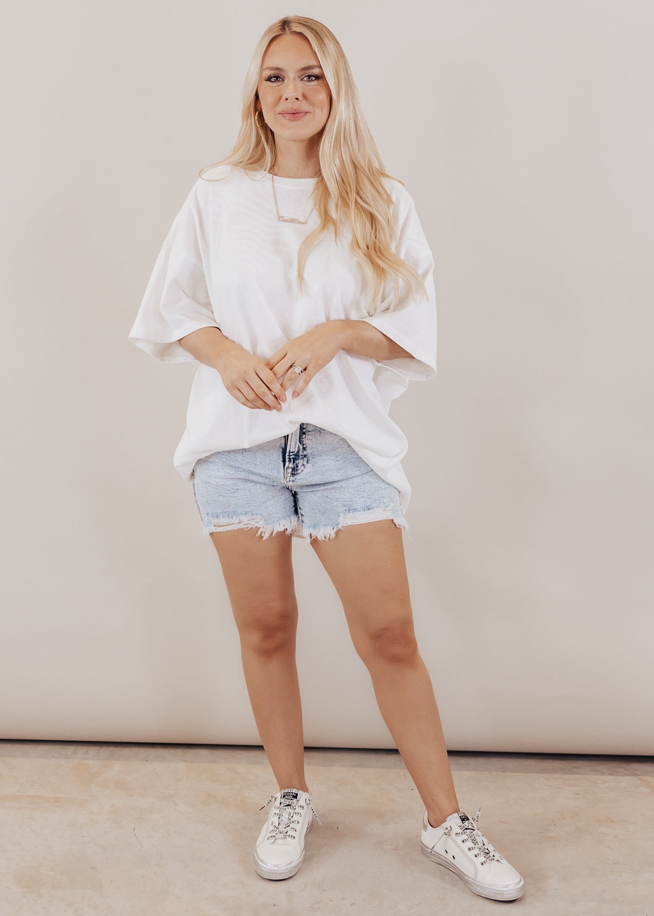 2X: Risen Rhinestone Shorts (S-3X)