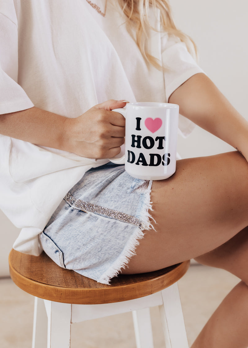 PRE-ORDER: I Love Hot Dads Coffee Cup