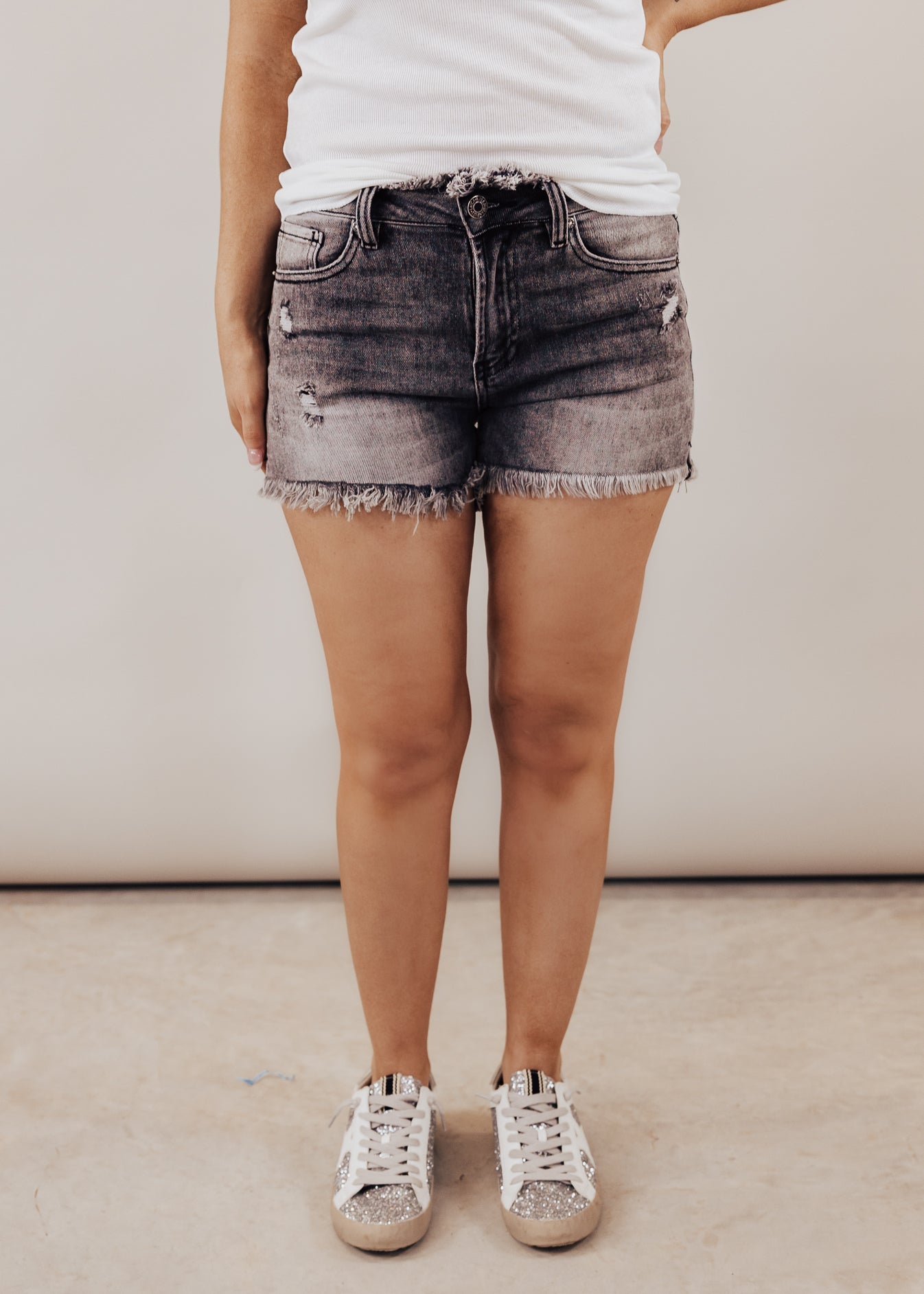 SMALL: Risen MARK Shorts (S-XL) *GREY