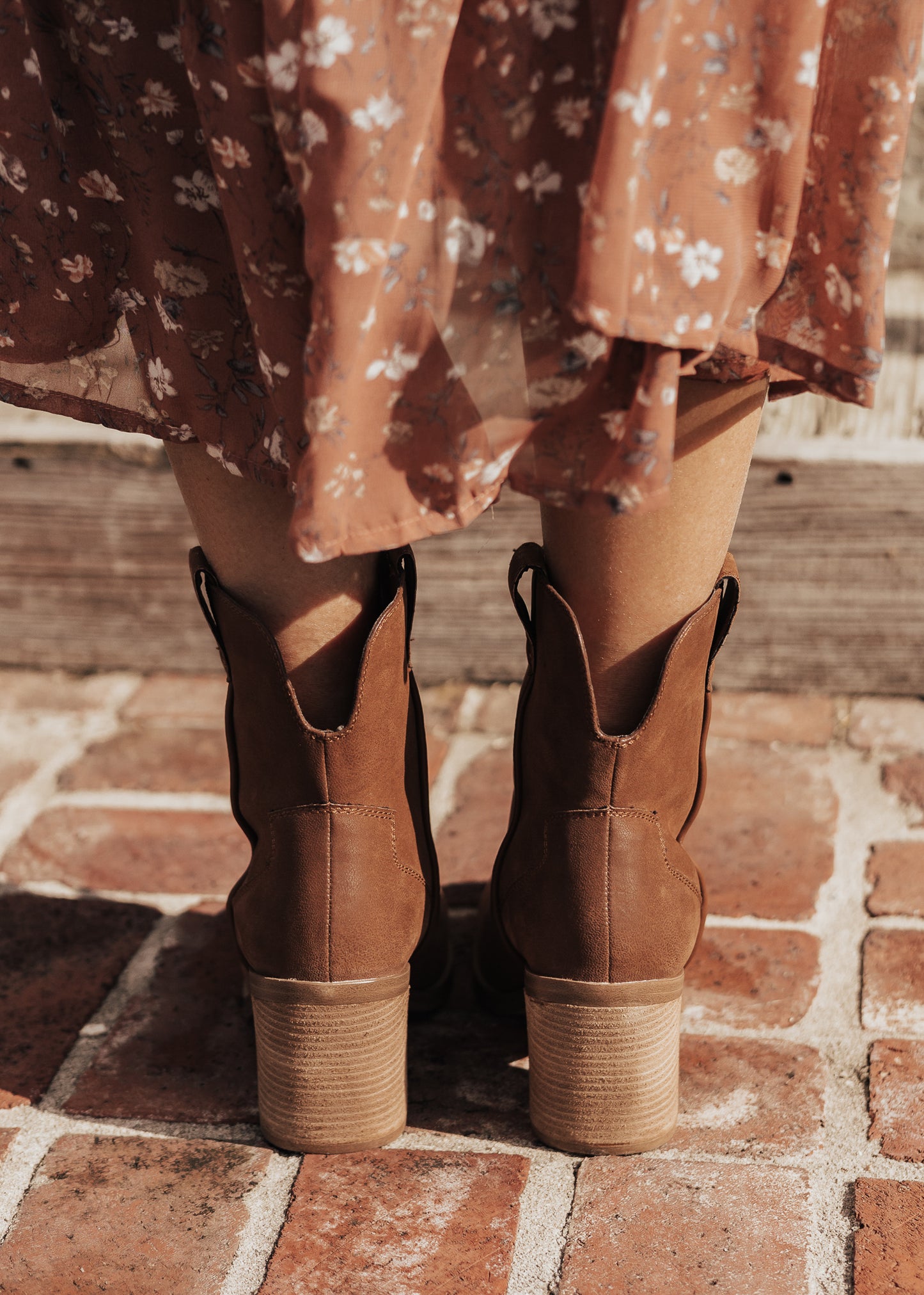 SIZE 6, 7.5, 8: Mia Boot MARKUS (6-10) *COGNAC