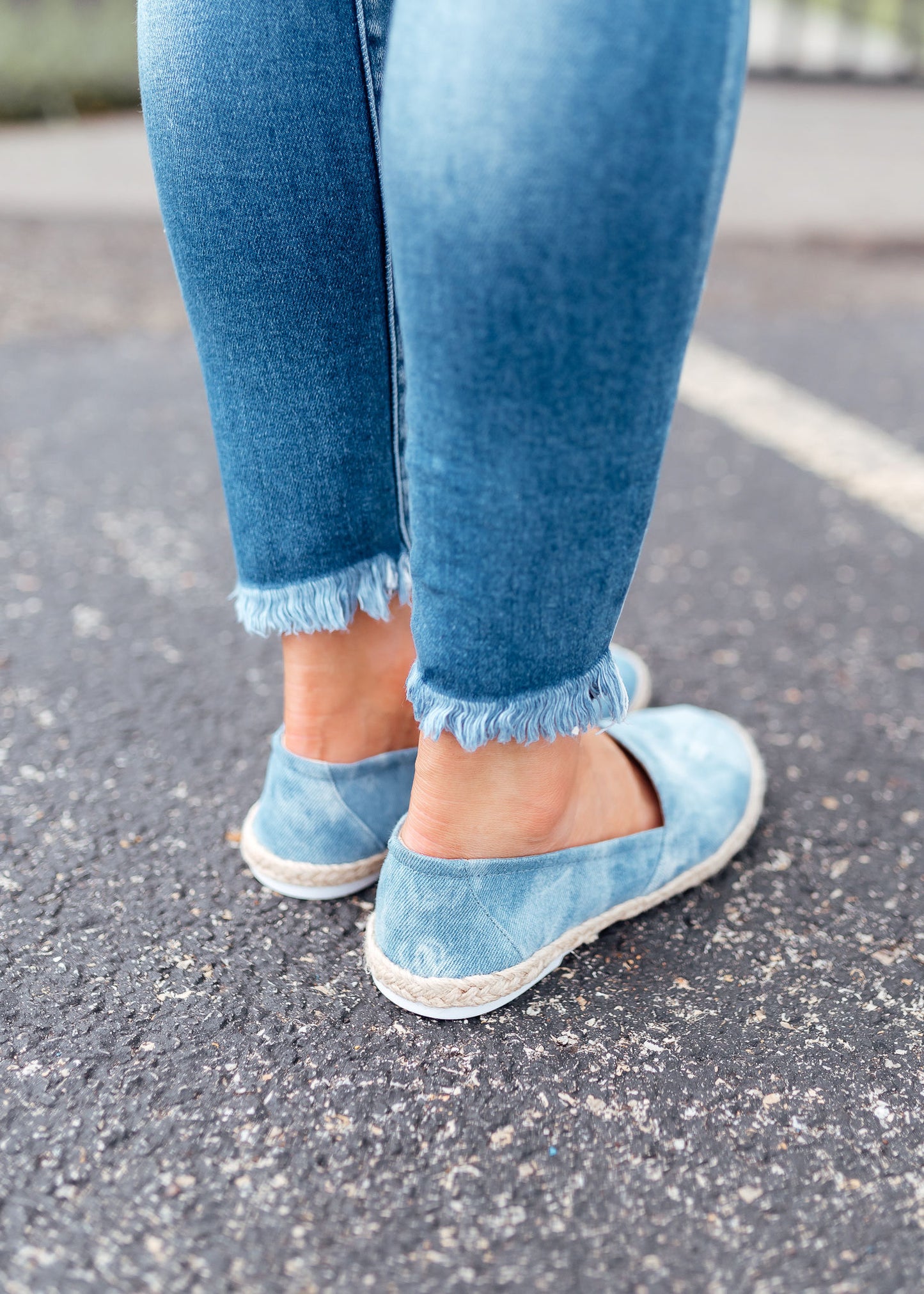 SIZE 6, 7, 8, 8.5, 11: Betty Slip On Shoe (5.5-11) *TIE DYE BLUE