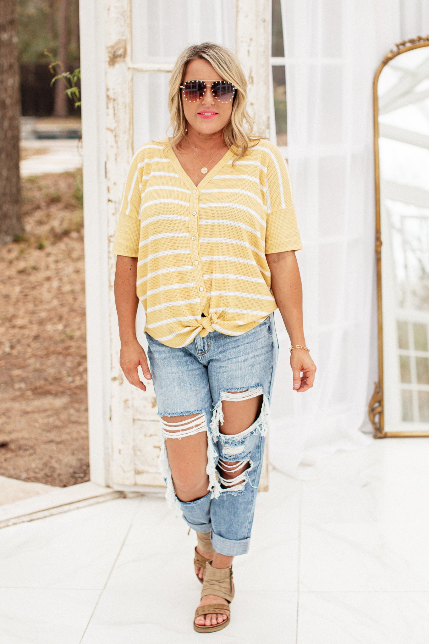 Betty Destroyed KanCan Boyfriend Jeans (1-15)