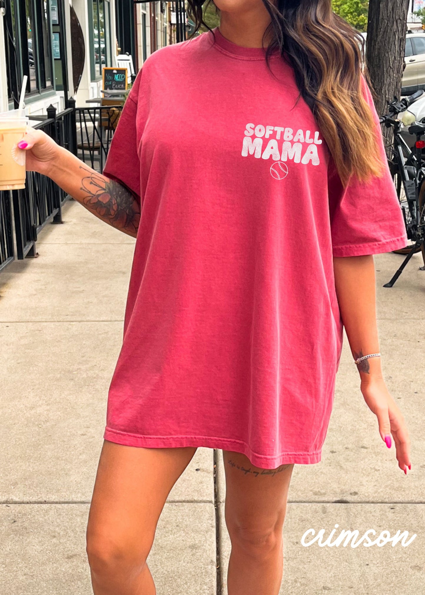*Loud Mouth SOFTBALL Mama Tee *10 Colors (S-4X)