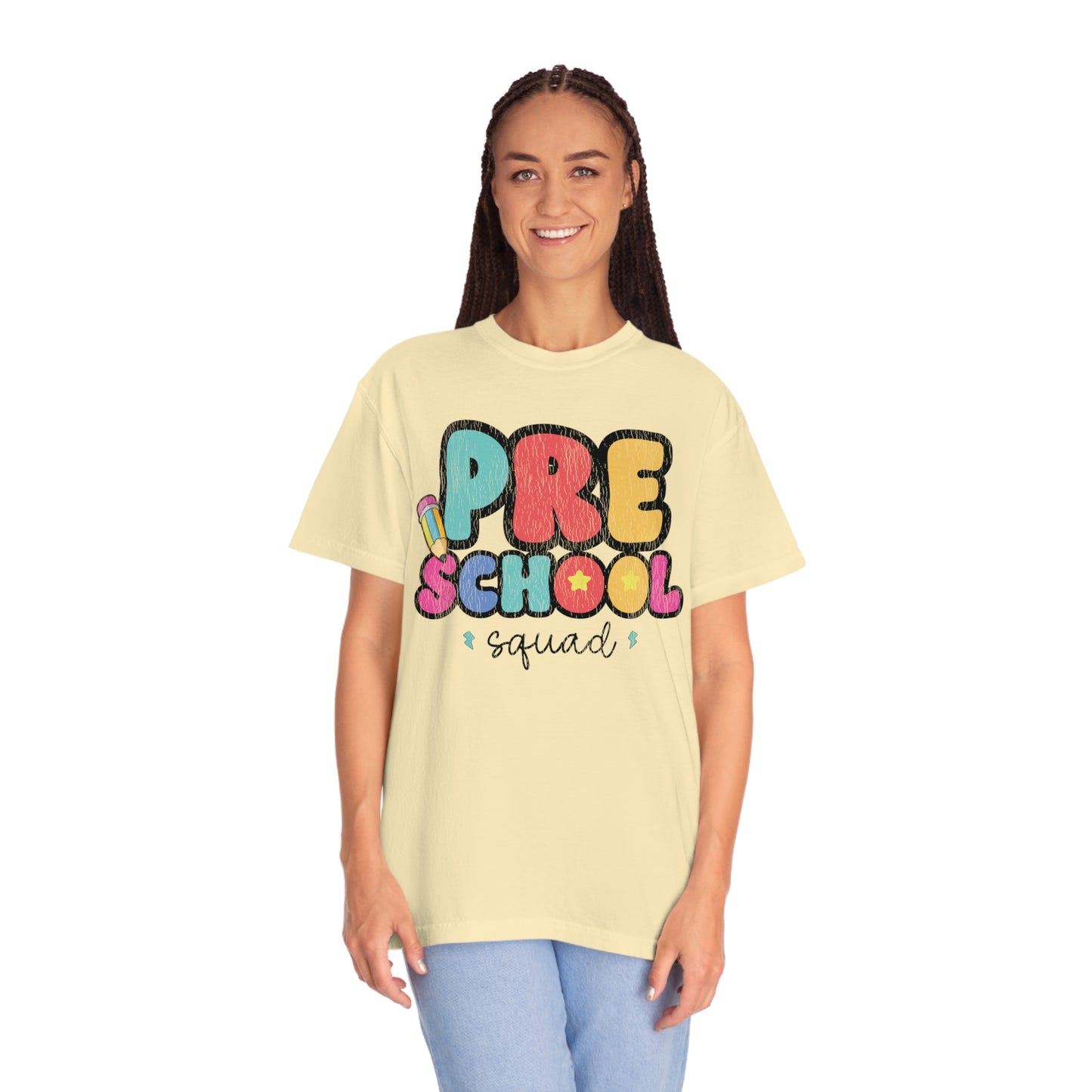 *Personalized PRESCHOOL Grade Squad Tee *8 Colors (S-4X)