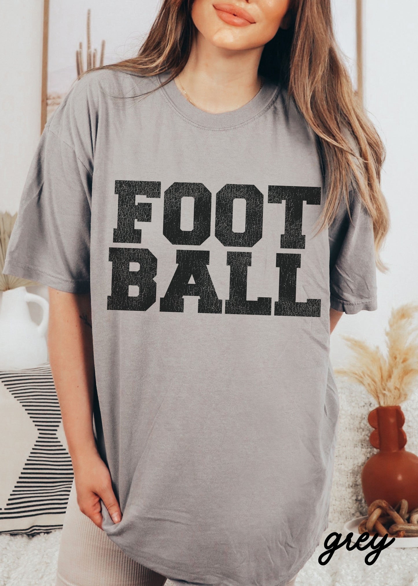 *FOOTBALL University Tee *11 Colors (S-4X)