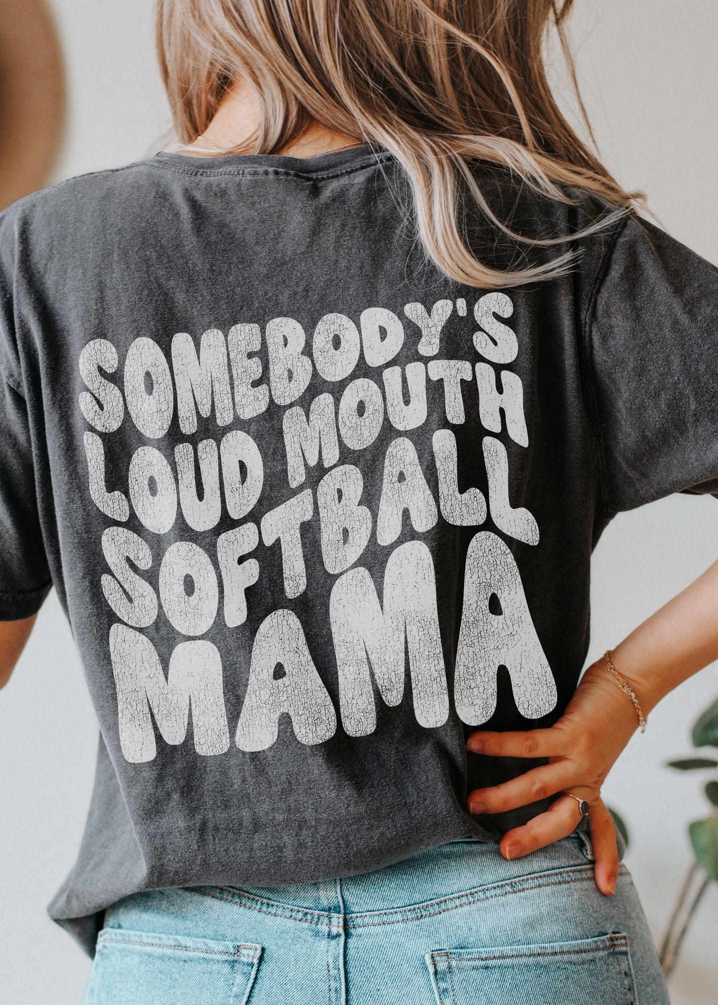 *Loud Mouth SOFTBALL Mama Tee *10 Colors (S-4X)