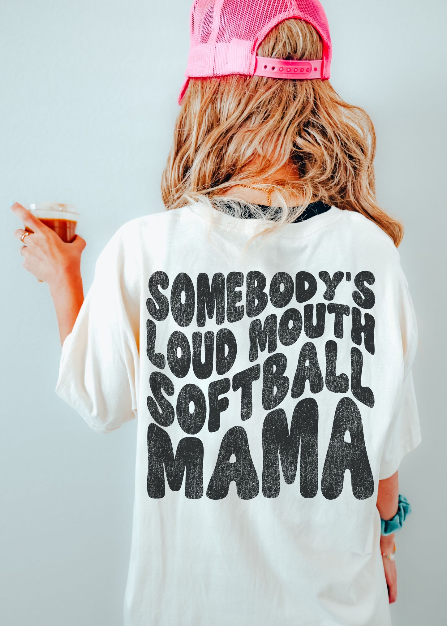 *Loud Mouth SOFTBALL Mama Tee *10 Colors (S-4X)