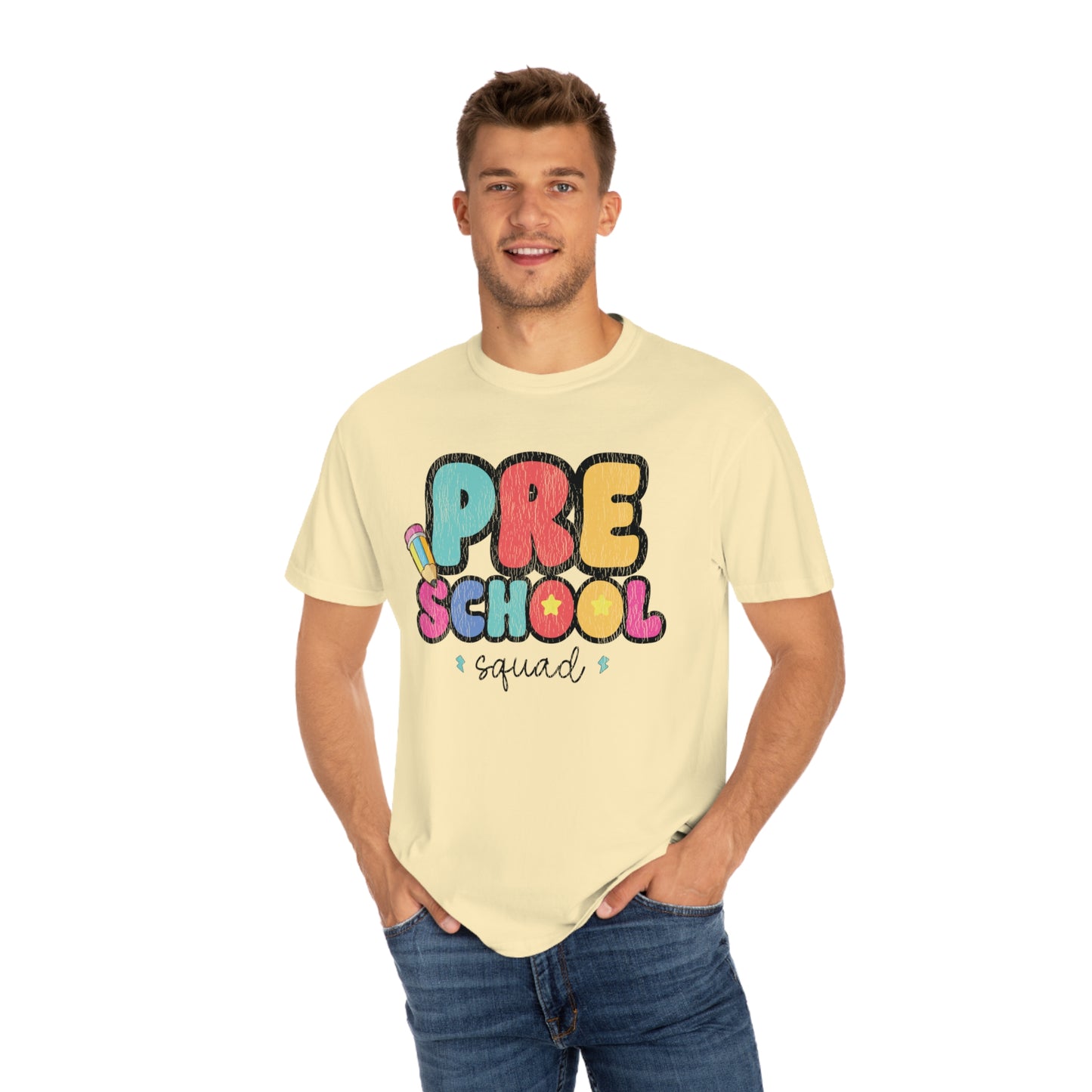 *Personalized PRESCHOOL Grade Squad Tee *8 Colors (S-4X)
