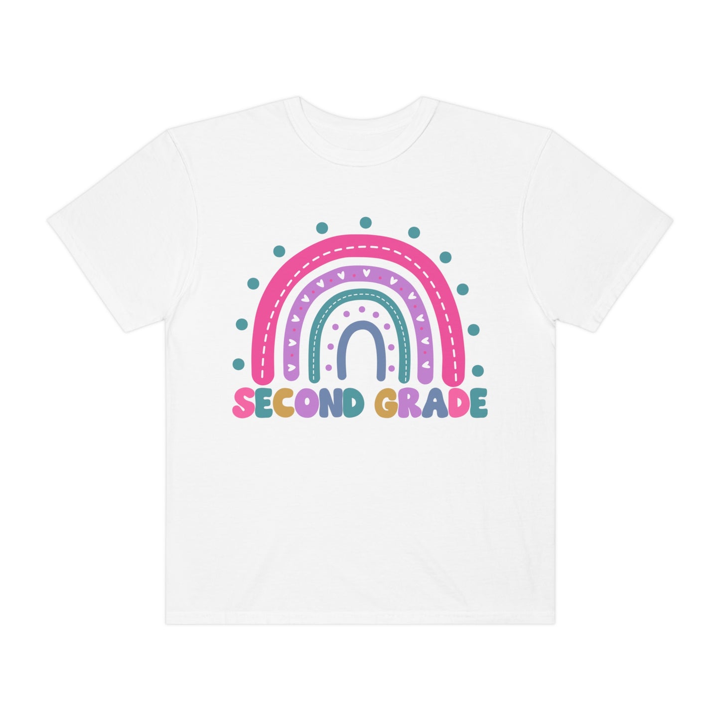 *Personalized SECOND Grade Rainbow *8 Colors (S-4X)