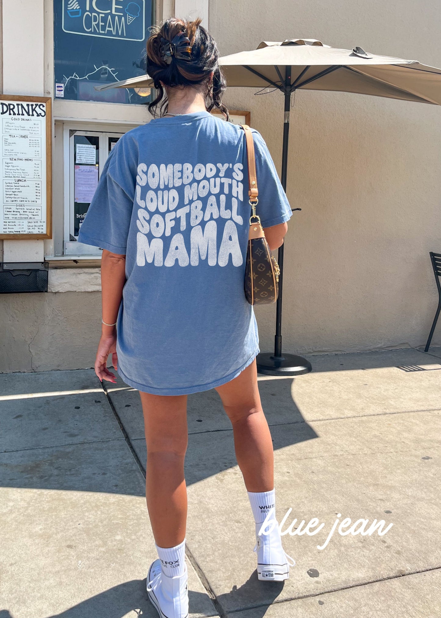 *Loud Mouth SOFTBALL Mama Tee *10 Colors (S-4X)