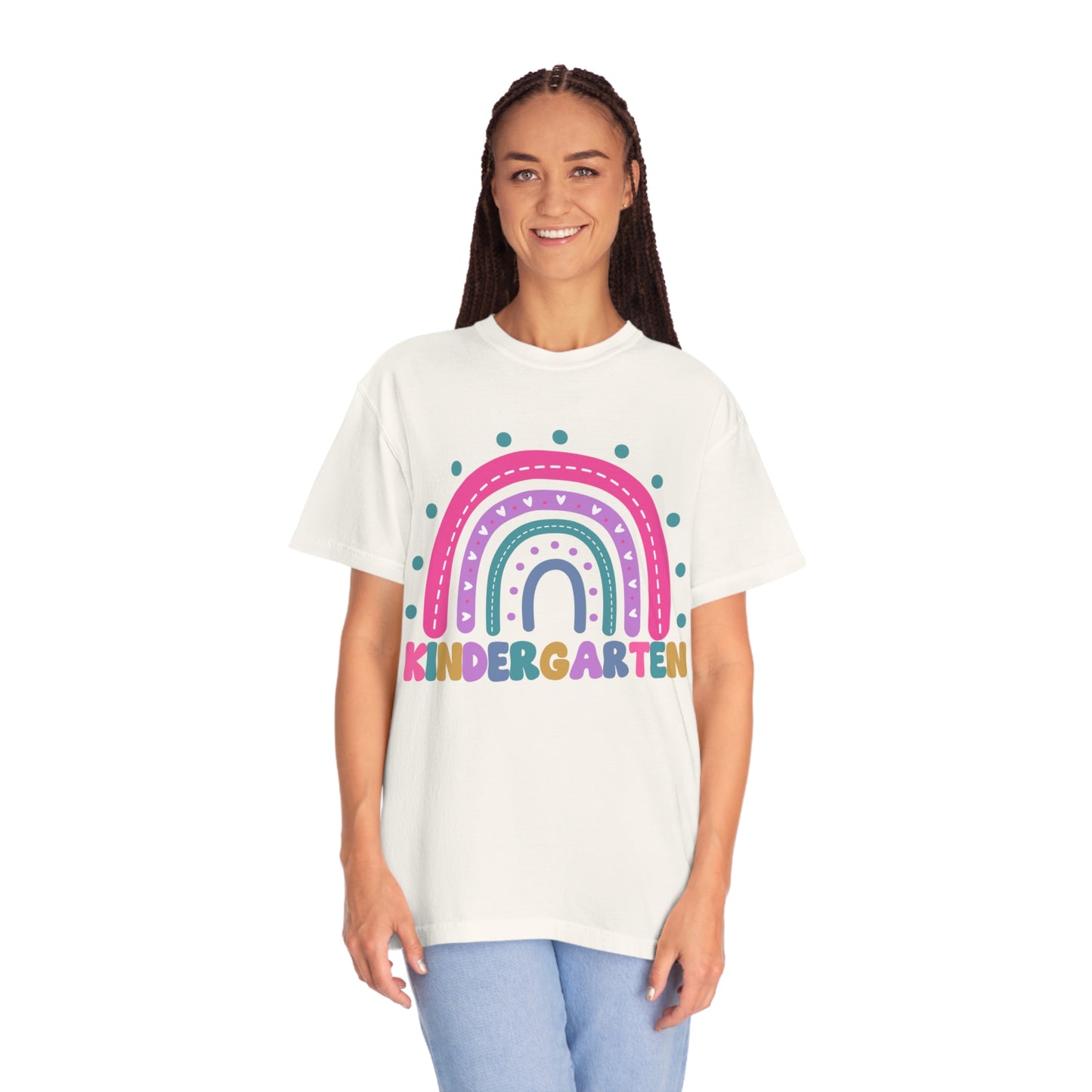 *Personalized KINDERGARTEN Grade Rainbow *8 Colors (S-4X)