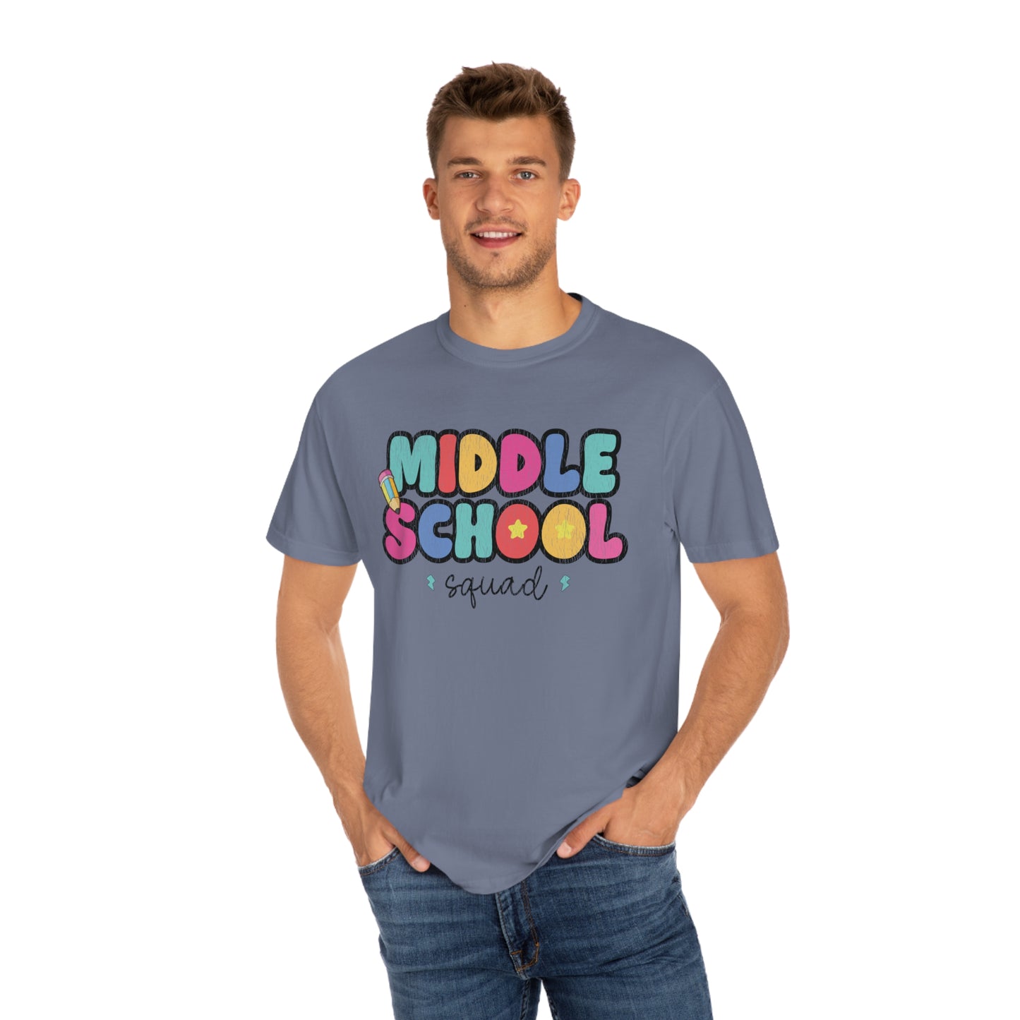 *Personalized MIDDLE SCHOOL Grade Squad Tee *8 Colors (S-4X)