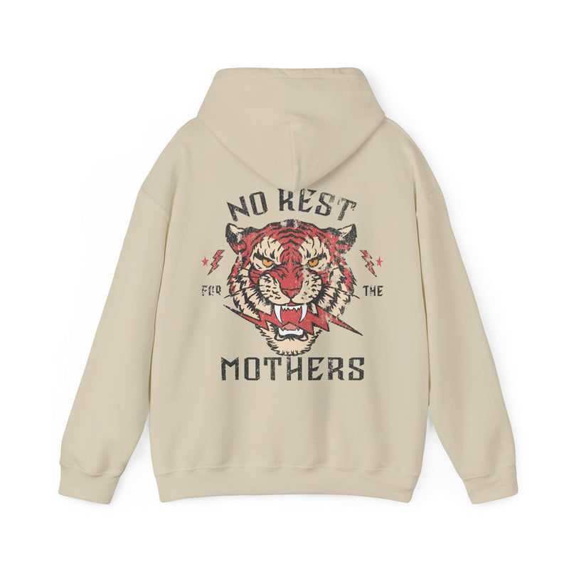 BACK PRINT!! NO Rest For the Mothers HOODIE Hoodie, Gifts for Mom, Cool Mom Sweatshirt, Cool Mom Hoodie, Mother Gift, Gift for Her, Mom Birthday Gift