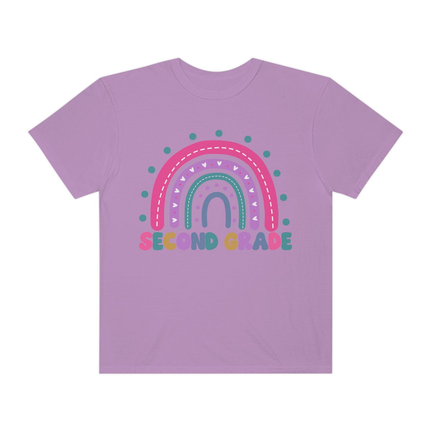 *Personalized SECOND Grade Rainbow *8 Colors (S-4X)