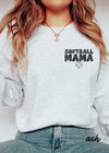 *Loud Mouth SOFTBALL Mama Sweatshirt *7 Colors (S-5X)