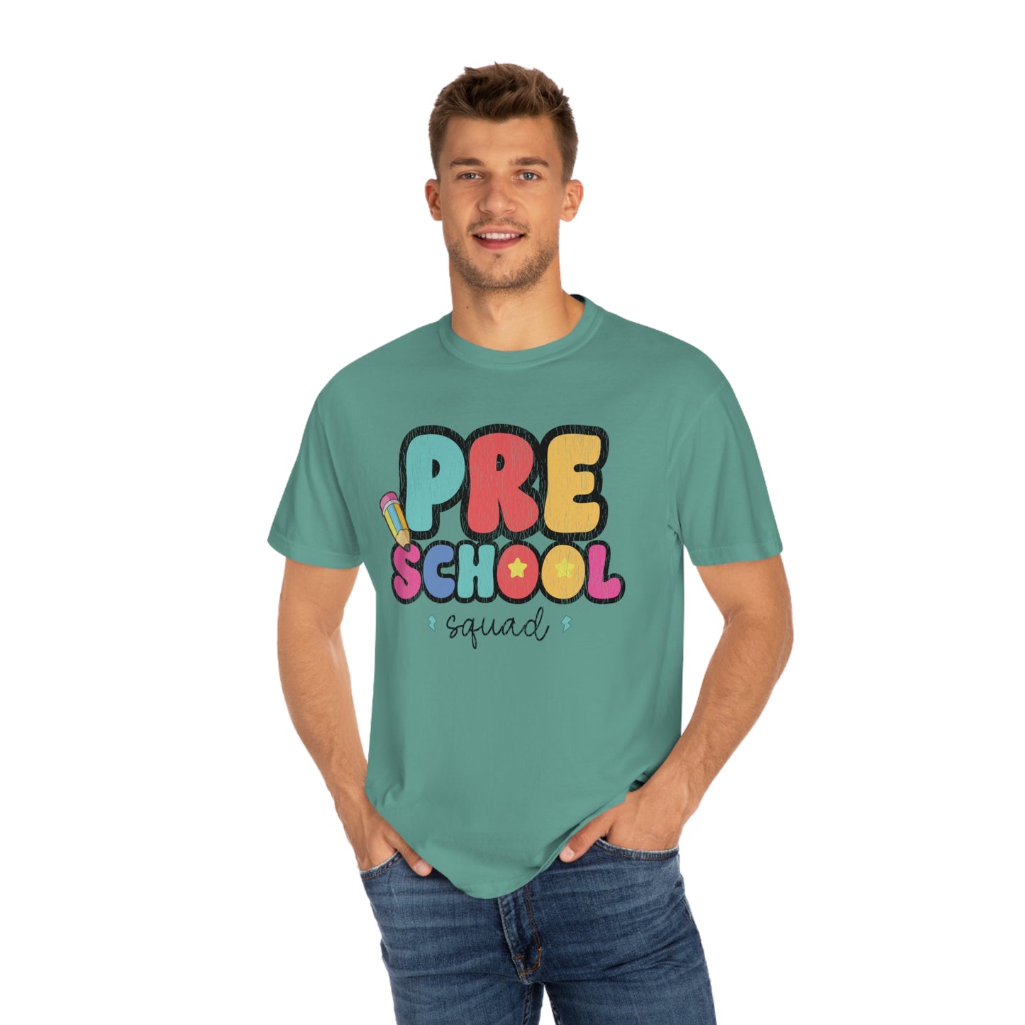 *Personalized PRESCHOOL Grade Squad Tee *8 Colors (S-4X)