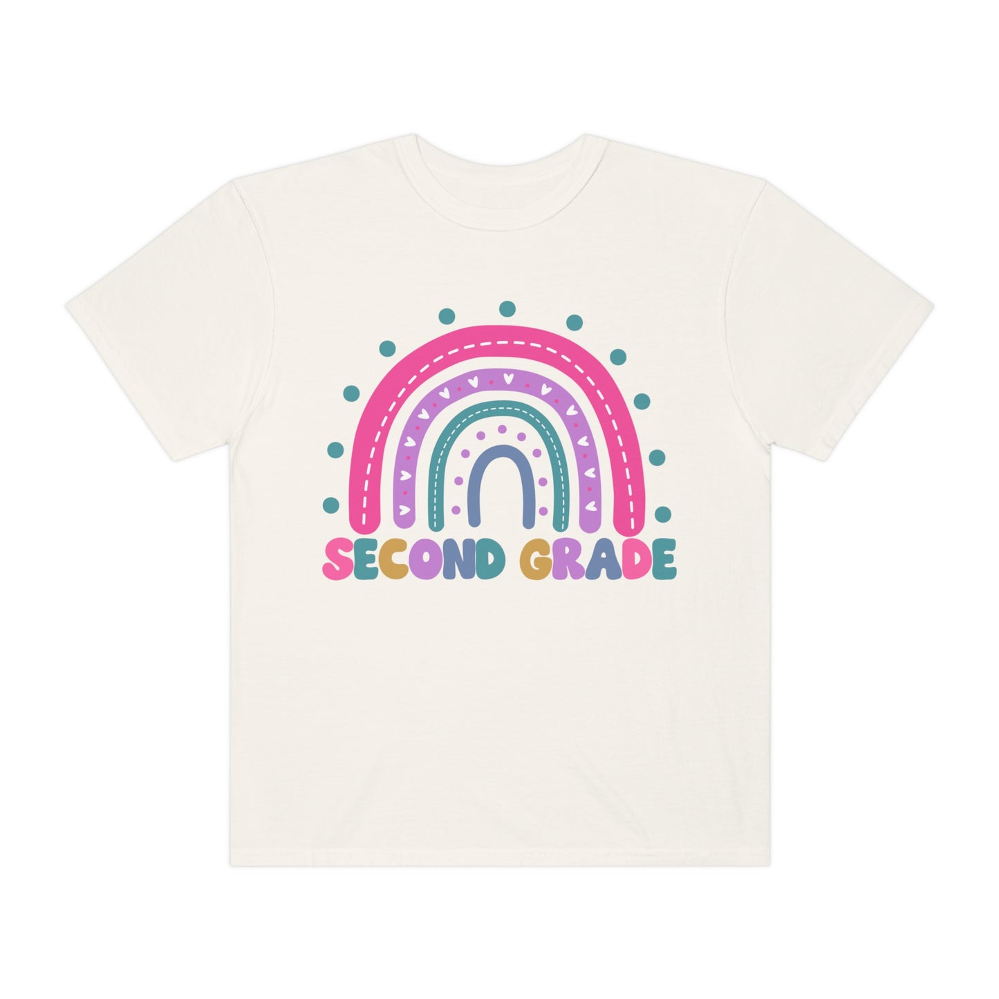 *Personalized SECOND Grade Rainbow *8 Colors (S-4X)