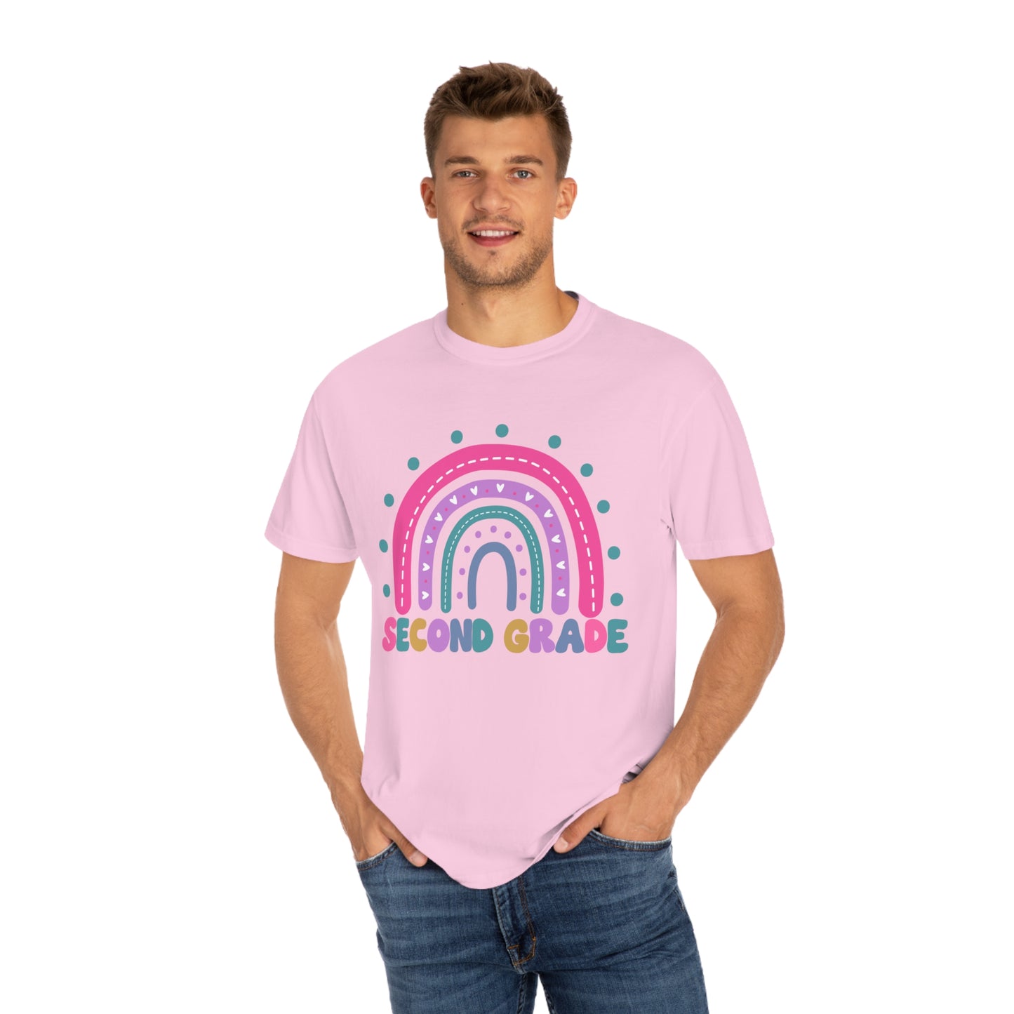 *Personalized SECOND Grade Rainbow *8 Colors (S-4X)