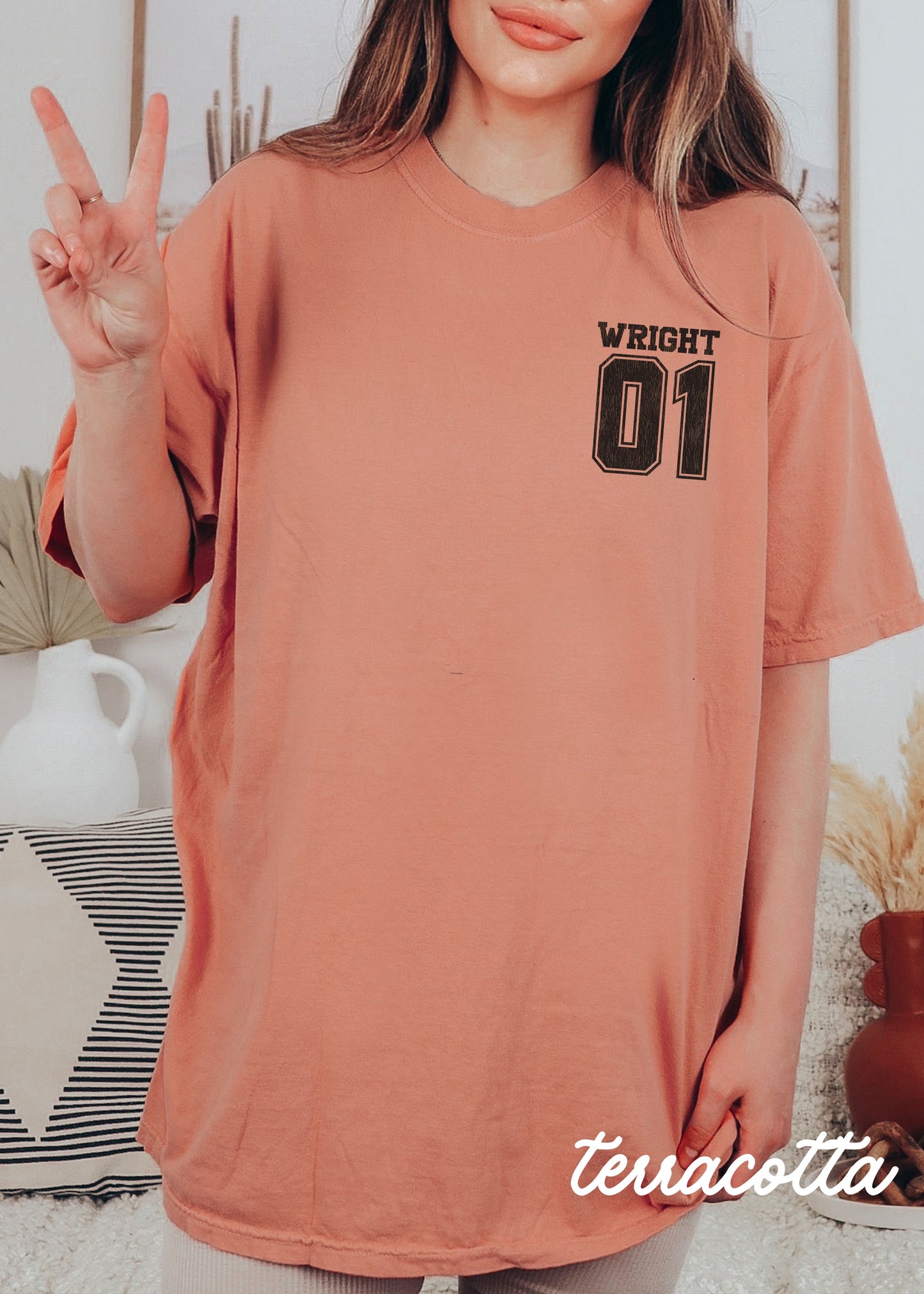 *PERSONALIZED Sports Name and Number Tee *11 Colors (S-4X)