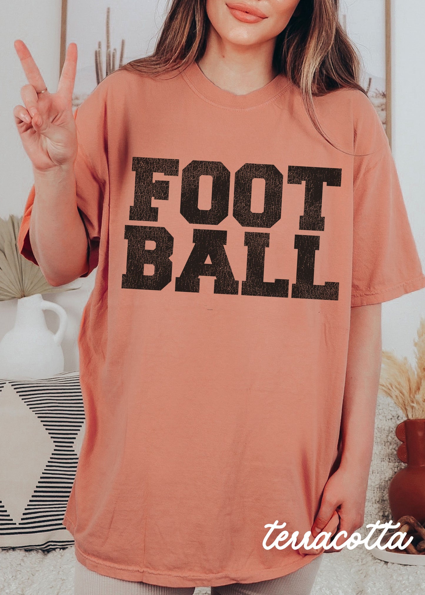 *FOOTBALL University Tee *11 Colors (S-4X)