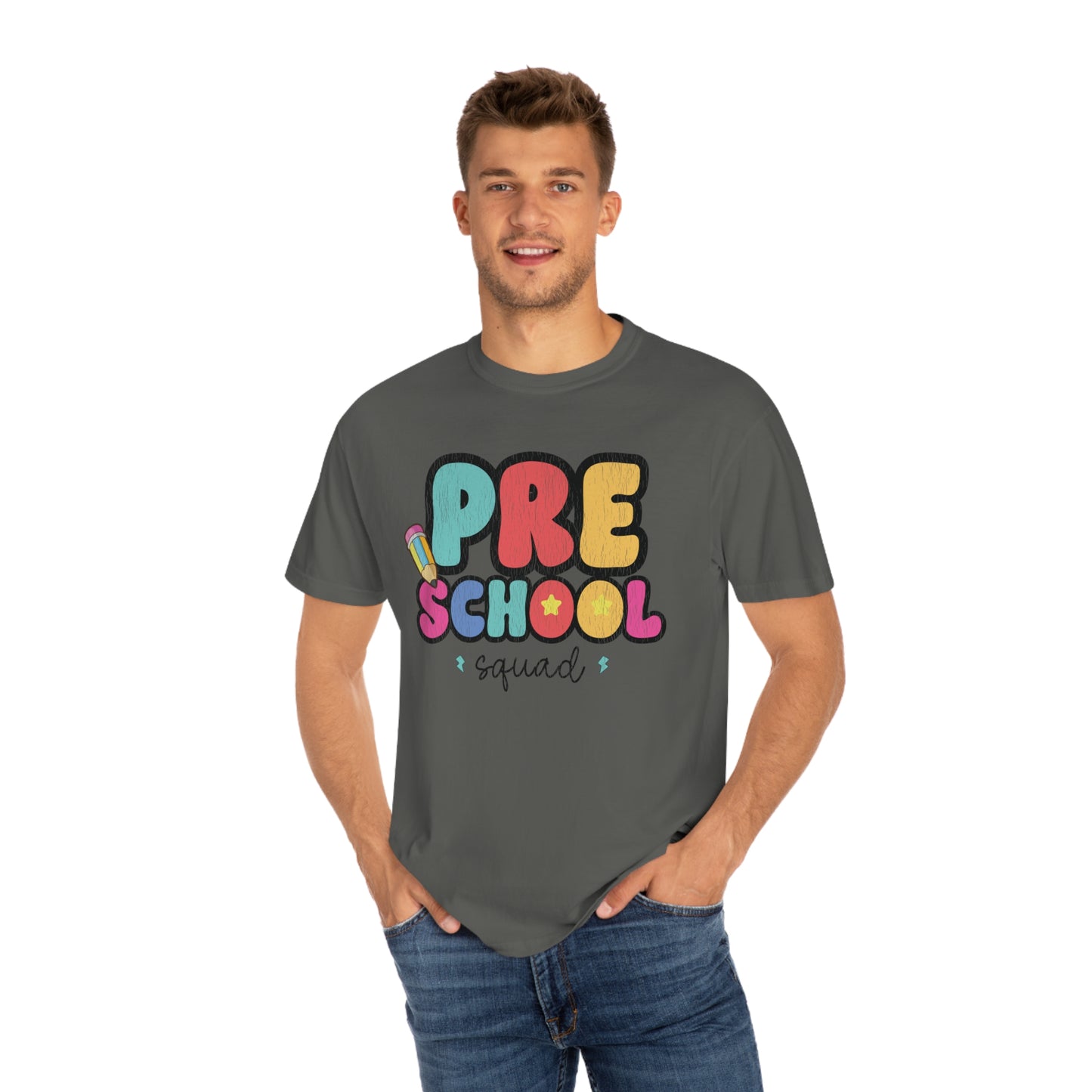 *Personalized PRESCHOOL Grade Squad Tee *8 Colors (S-4X)